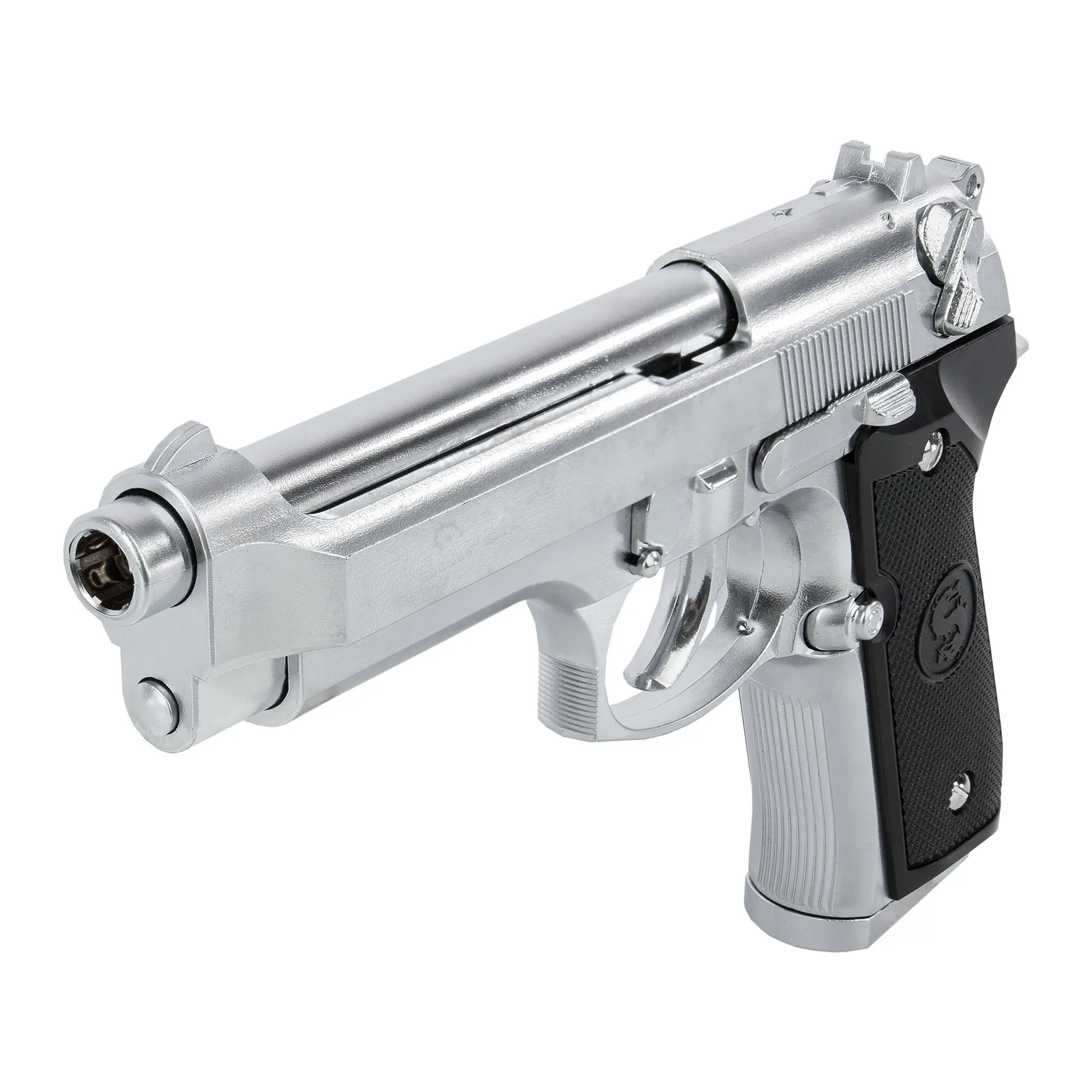 LS M9 Silver GBB Softair Pistole