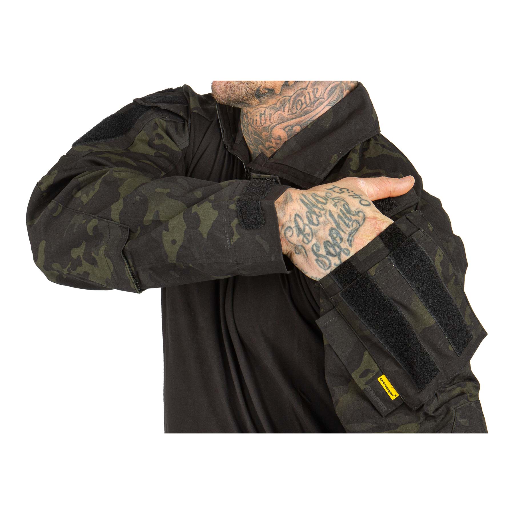 Emerson EM3 Upgraded Combat Shirt, Multicam Black