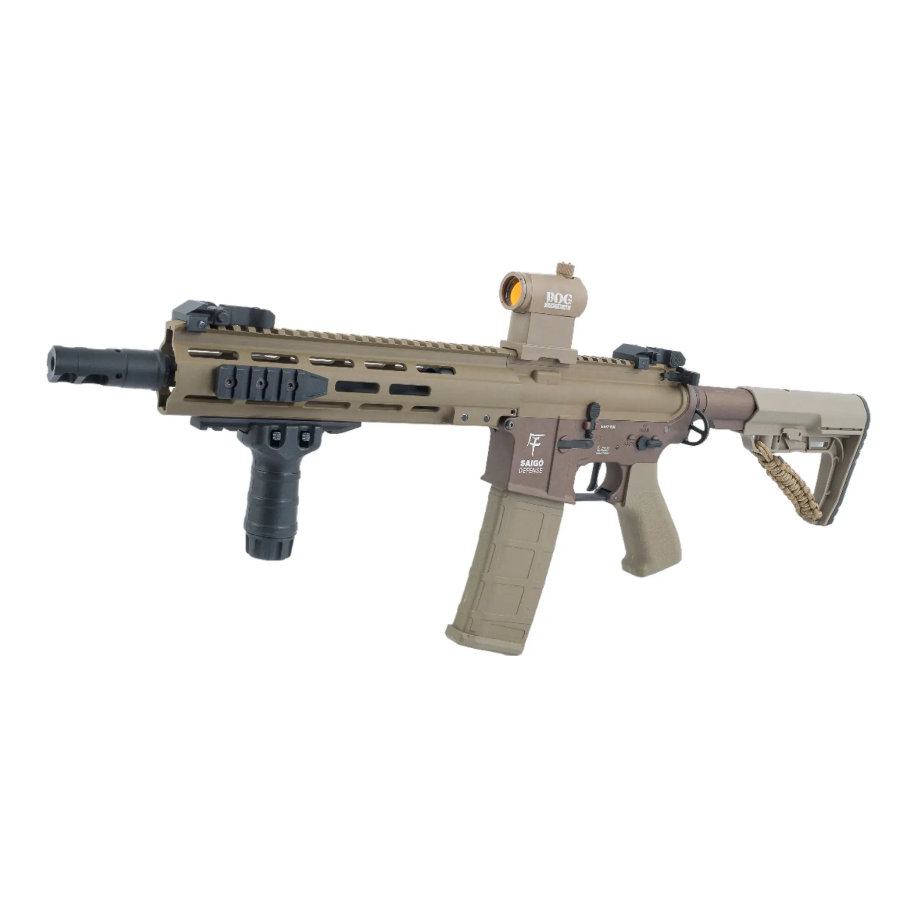 Prep my Airsoft - Saigo Defense Bushido Yu ETU M4 (S)AEG, Tan