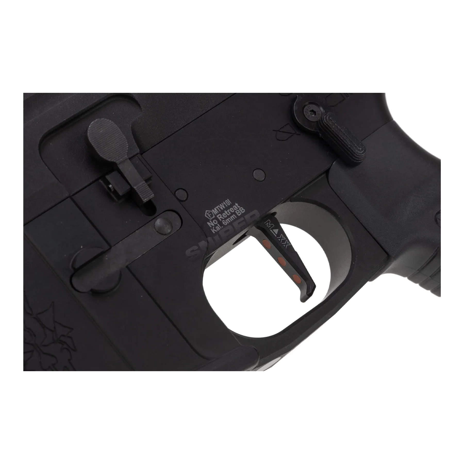 SAC x MTW Billet 10" Tactical Edition Gen. 3 New Version, Black