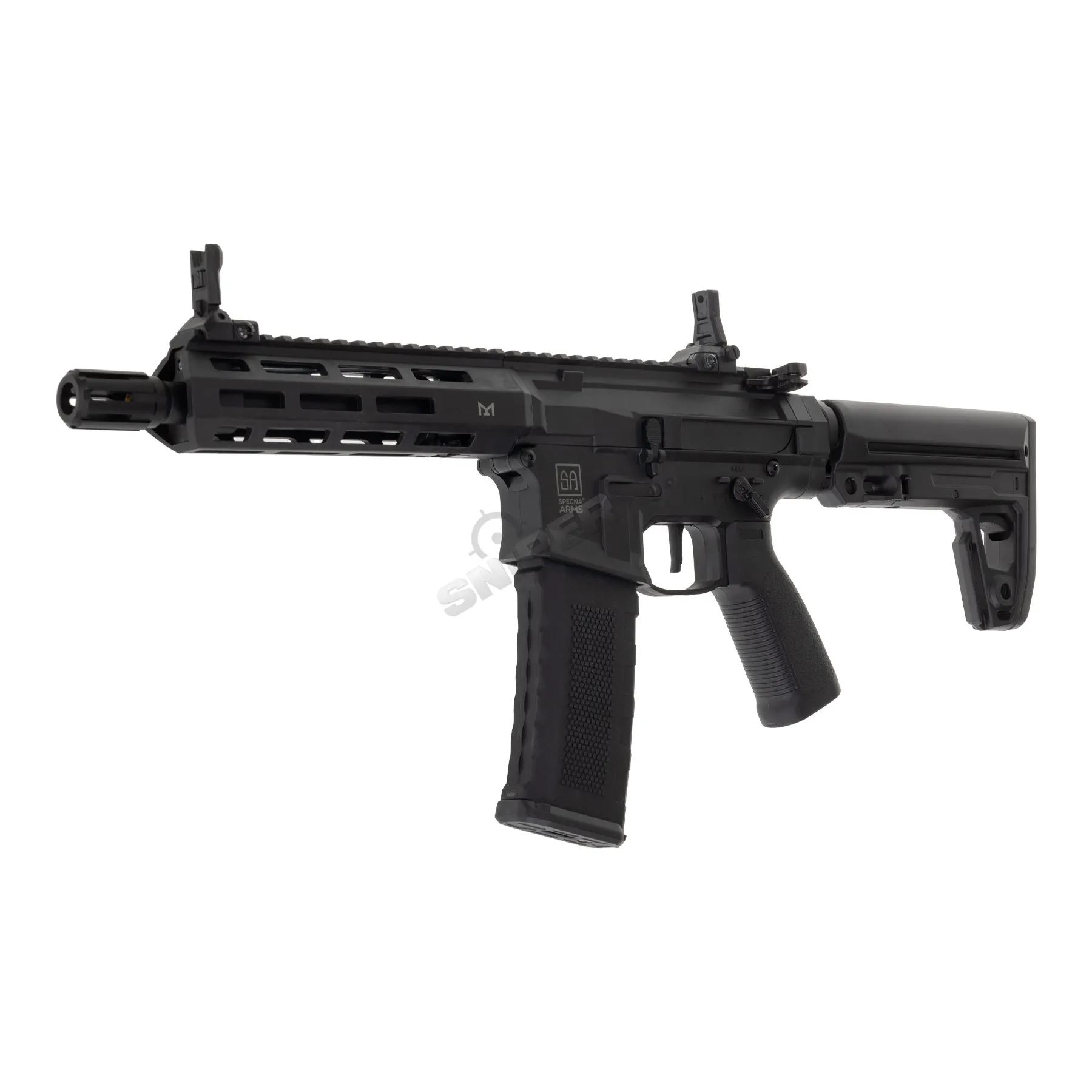 Specna Arms SA-F20 Flex Tuned-Up w/ ETU < 0,5 Joule Softair Gewehr, Black