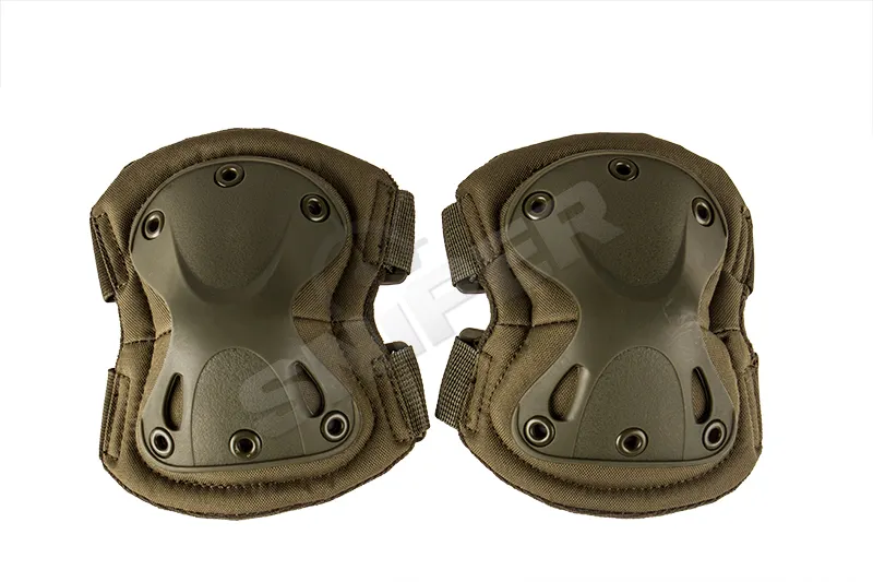 V Tactical Elbow Pads, Olive Drab