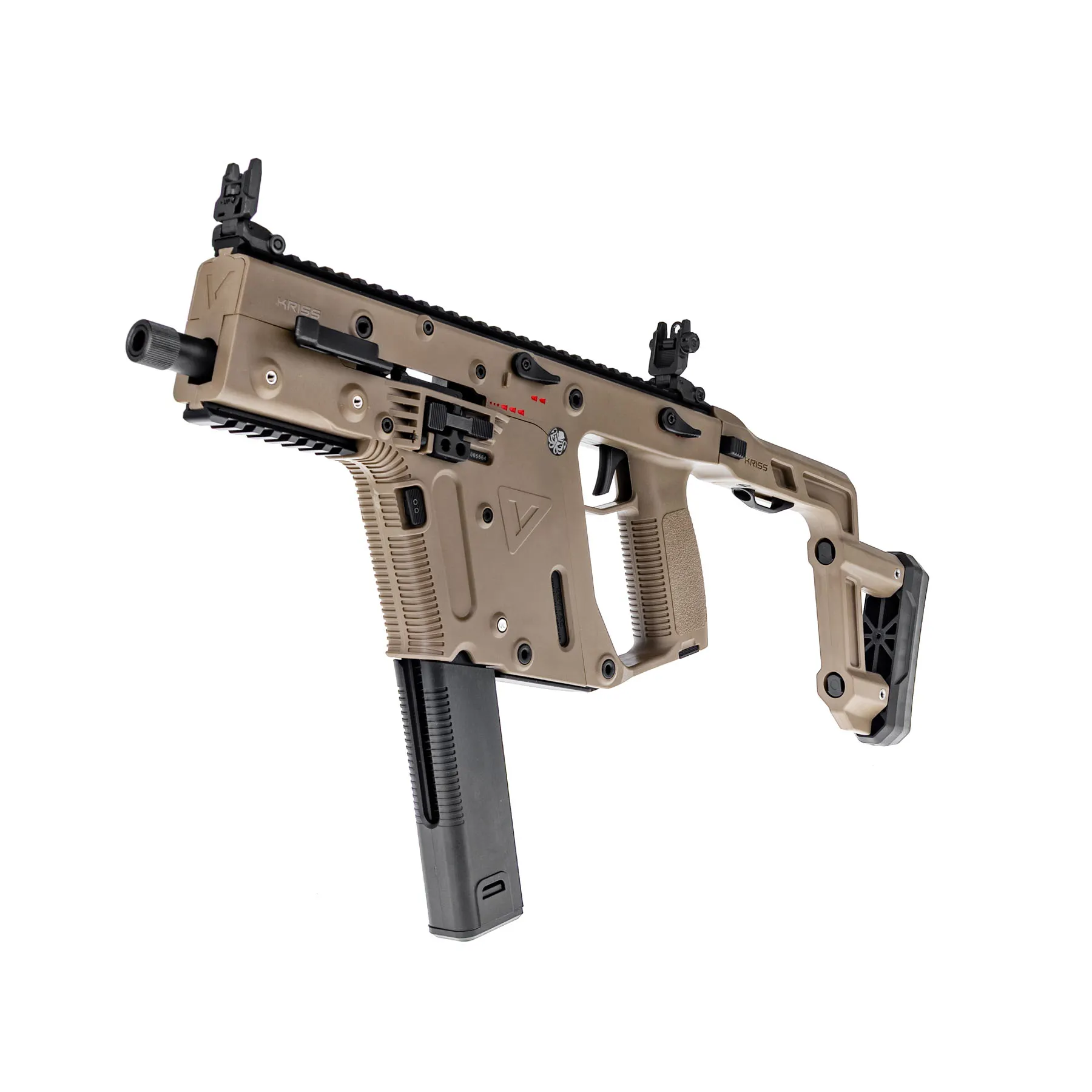 Kriss Vector GBB Airsoft Rifle, Dark Earth Kriss Vector GBB Airsoft Rifle, Dark Earth