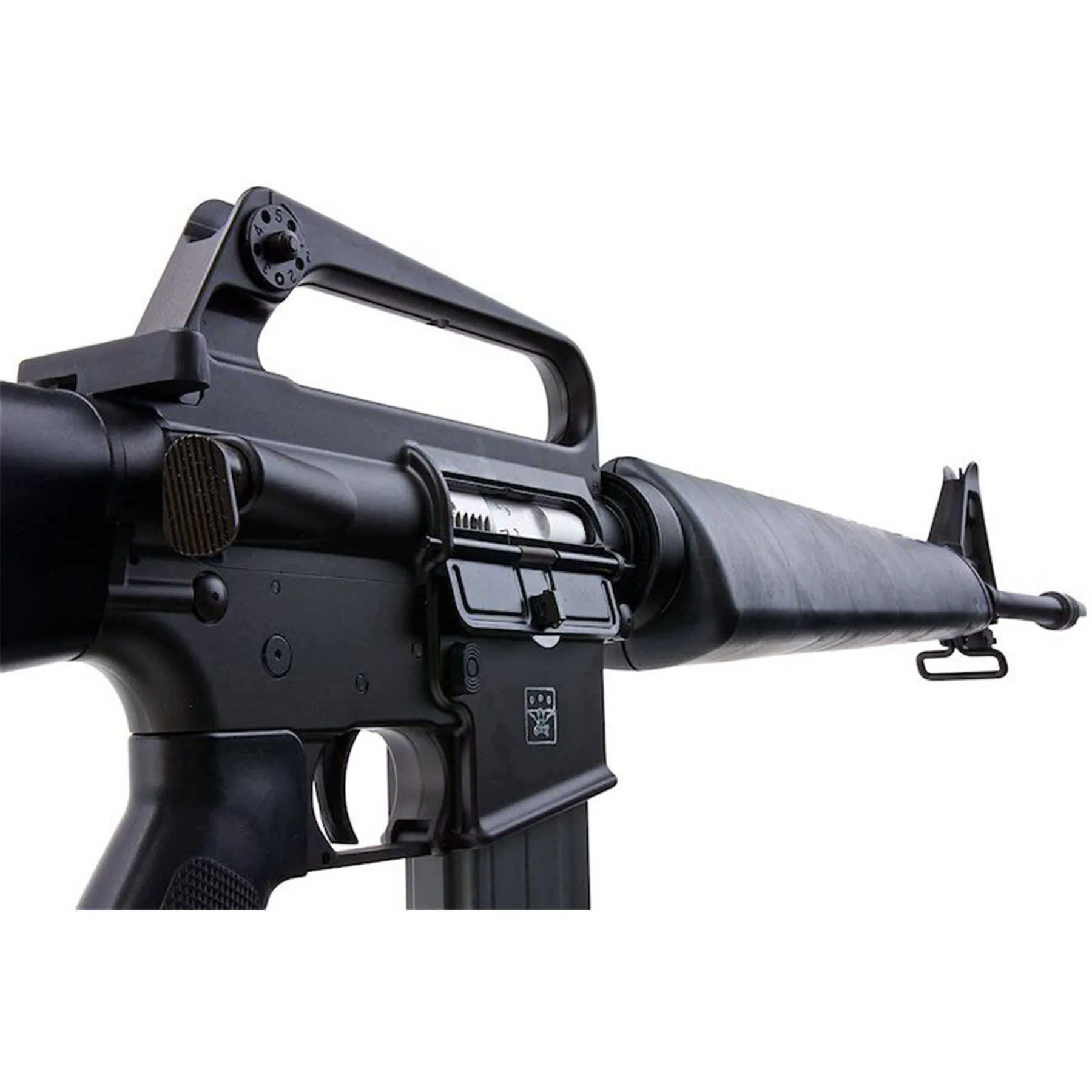 Colt XM16E GBB Airsoft Rifle, Black