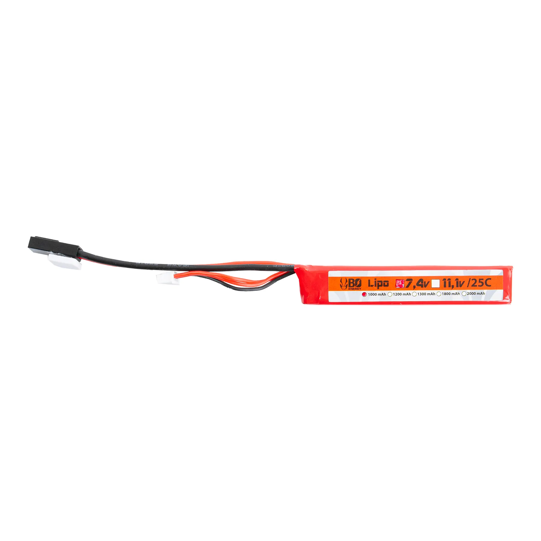 Tamiya 7,4V 1000mAh 25C LiPo Akku, 1 Stick