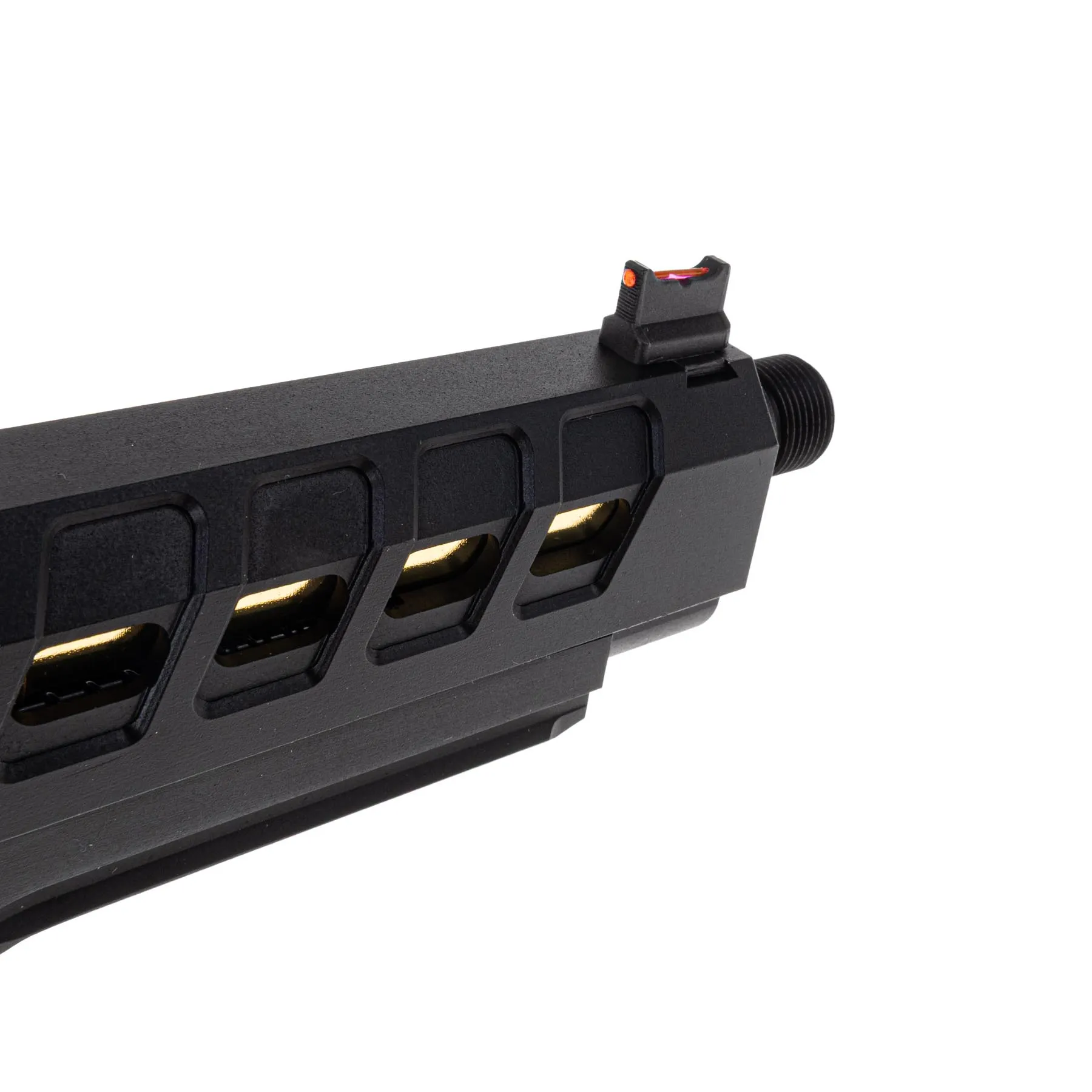 Lancer Tactical Heracles RMR Hi-Capa GBB Softairpistole, Black & Gold