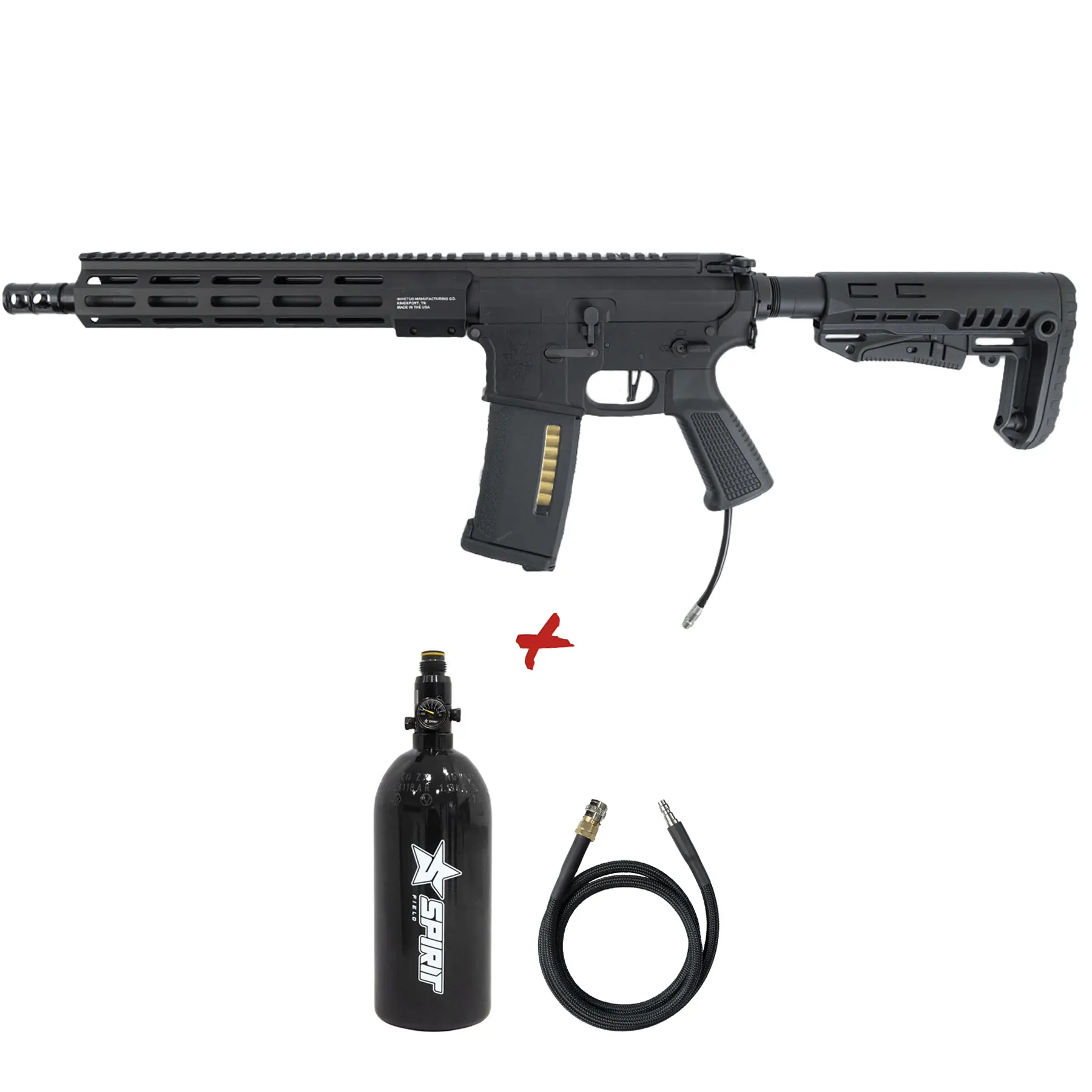 Sonderaktion - MTW Billet 10" Tactical Inferno Edition Gen. 3, Black
