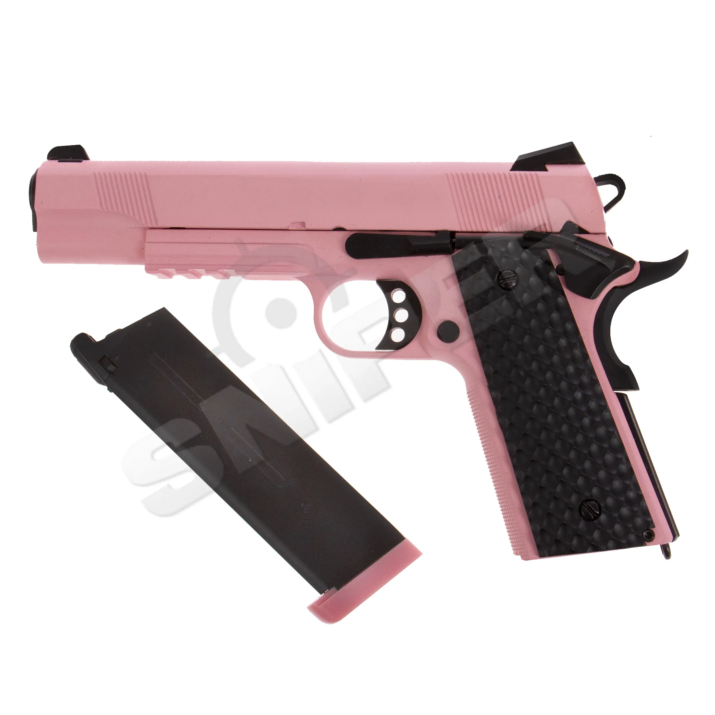 Raven 1911 MEU Railed GBB, Pink