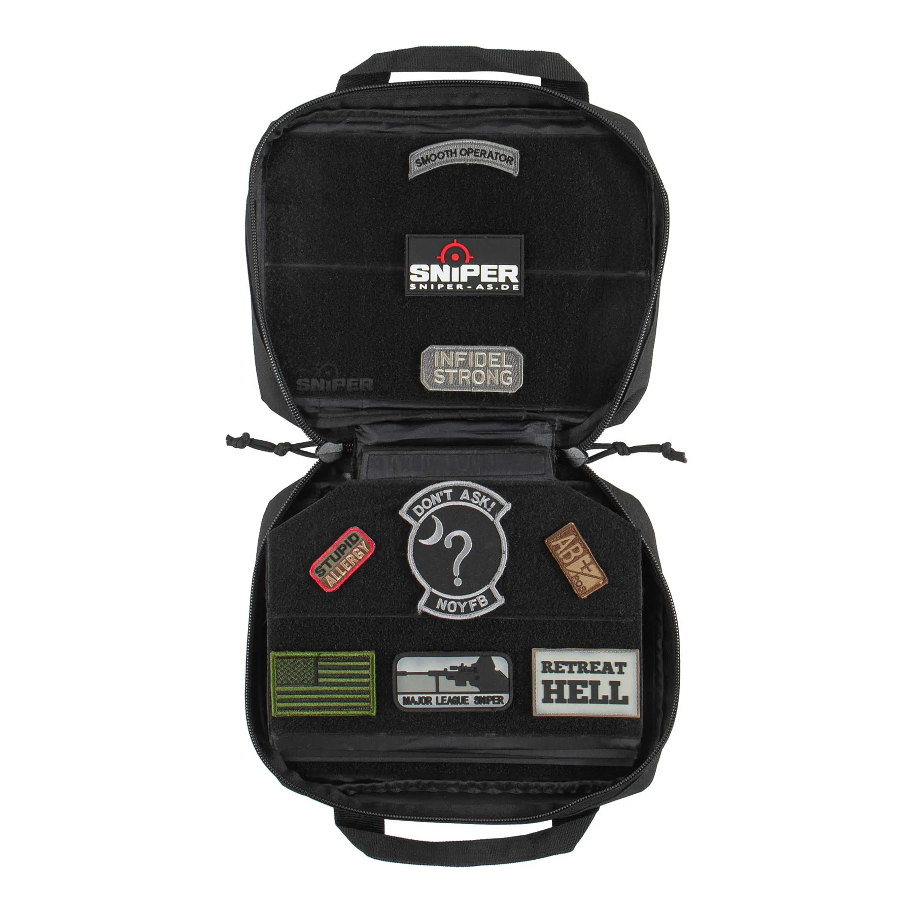 Patch Collector Bag, black