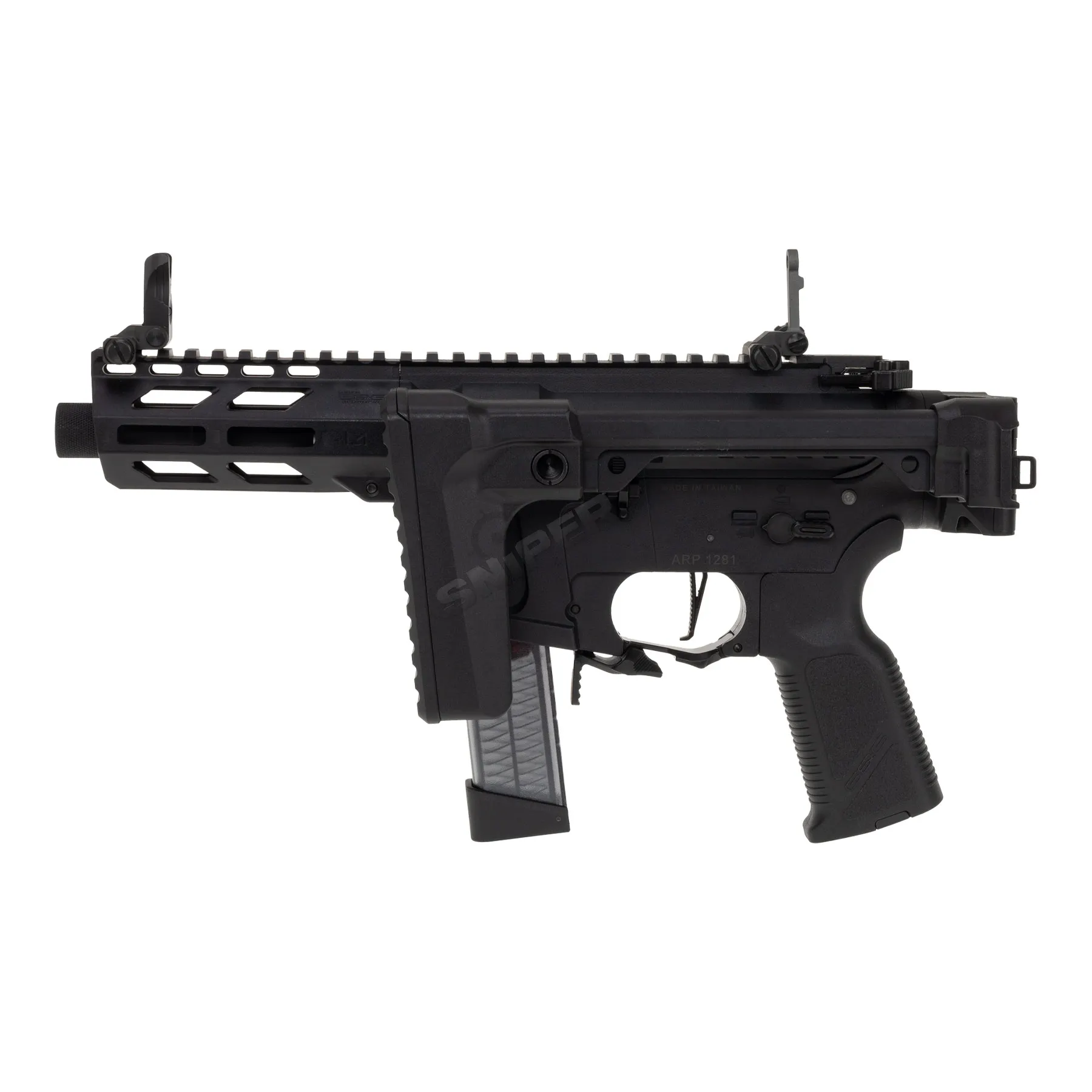 G&G ARP 9 3.0P < 0,5 Joule AEG Softair Gewehr, Black