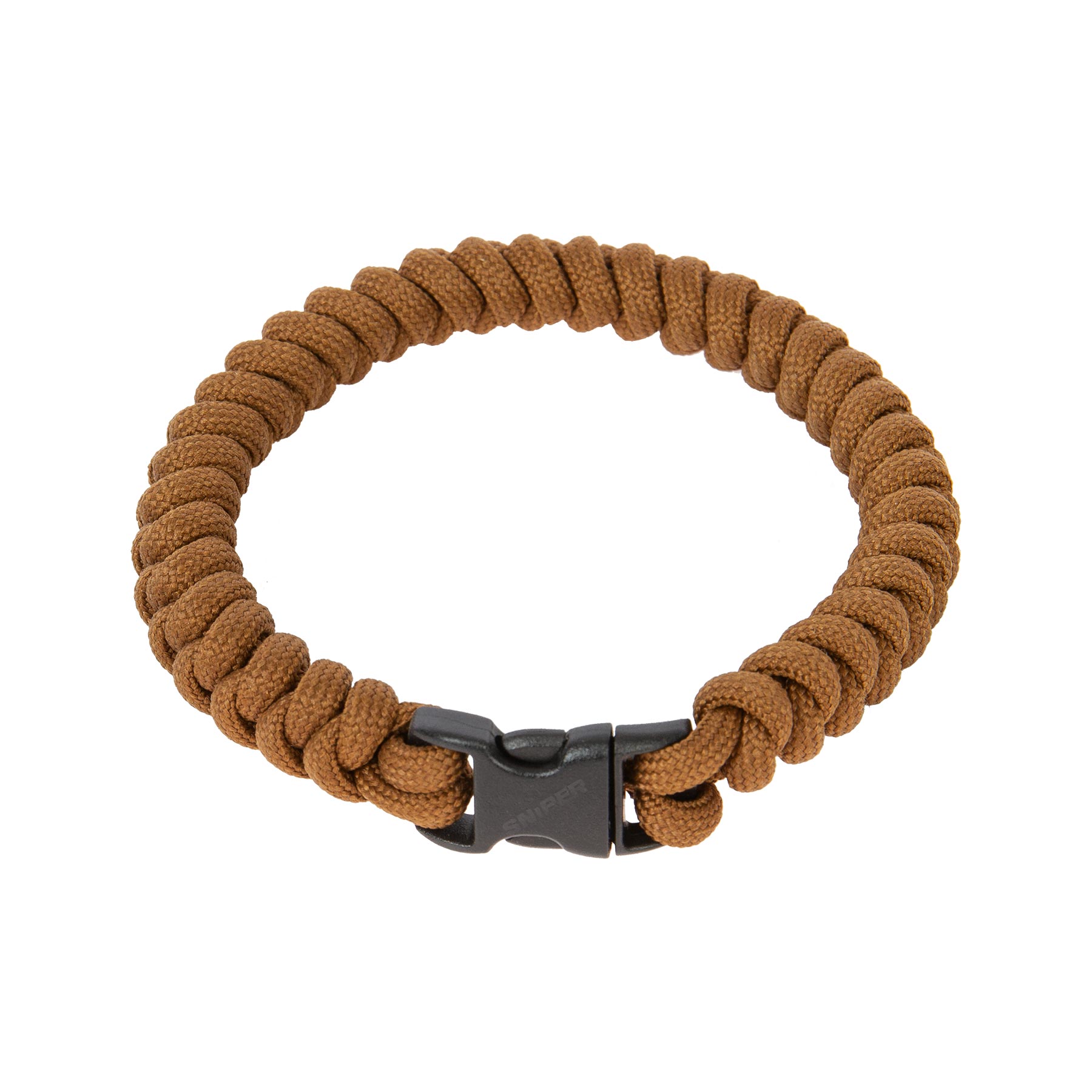 Mil-Spec Paracord Armband, Coyote Brown