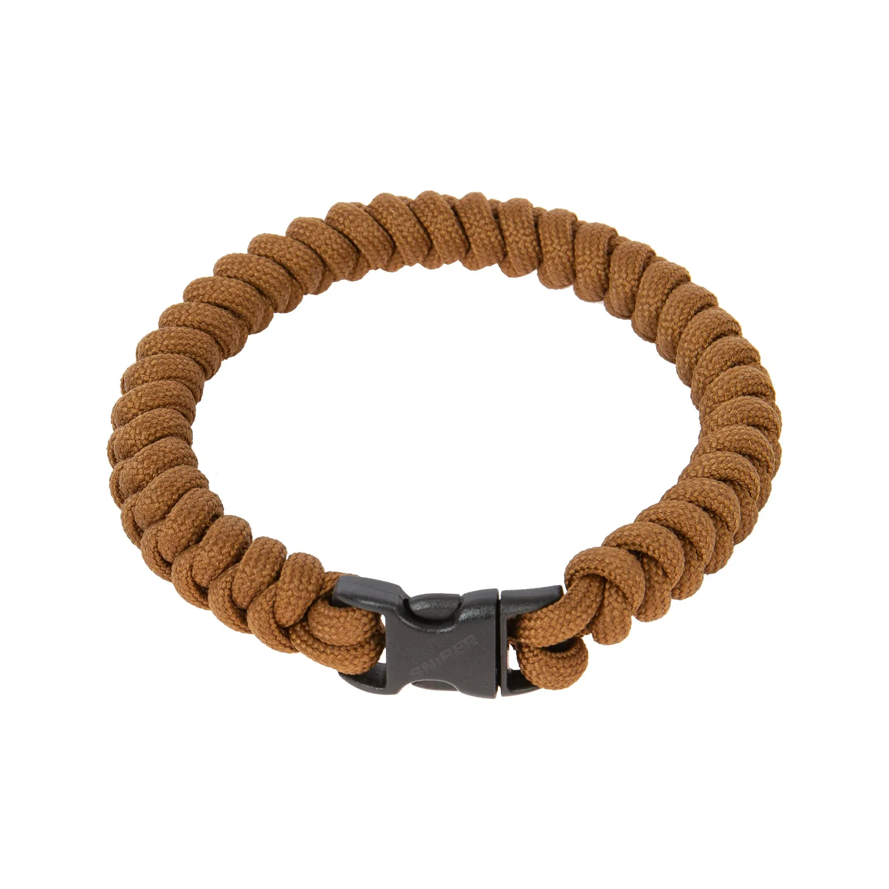Mil-Spec Paracord Armband, Coyote Brown Mil-Spec Paracord Armband, Coyote Brown