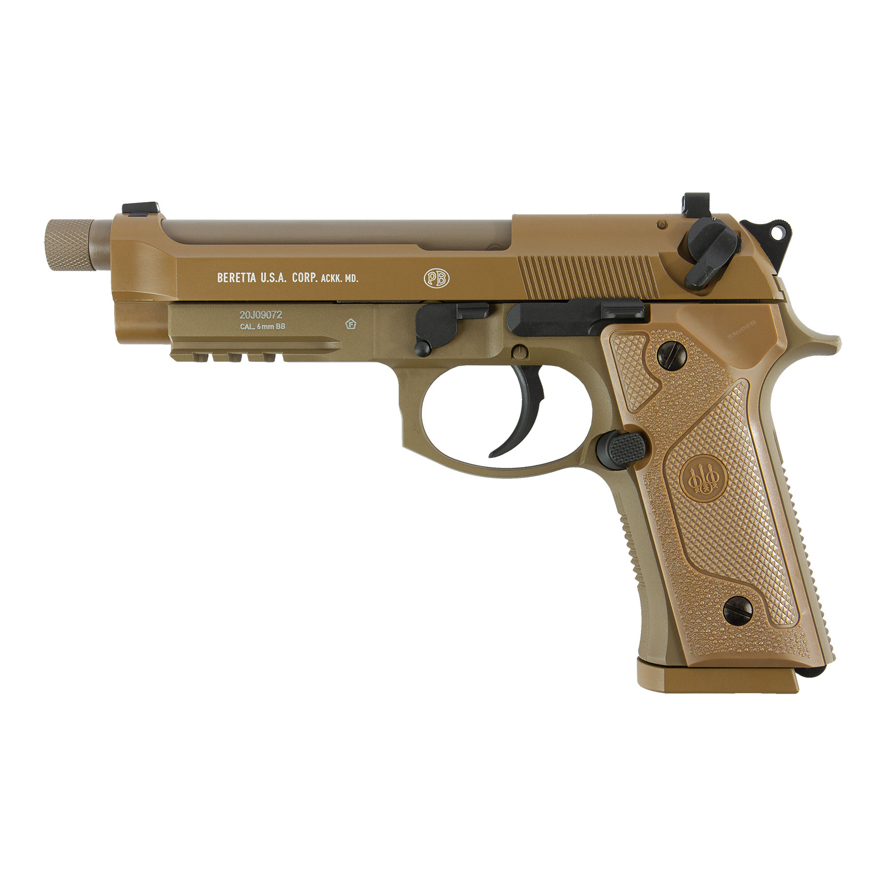 Beretta M9A3 Full Metal CO2, GBB Softair Pistole