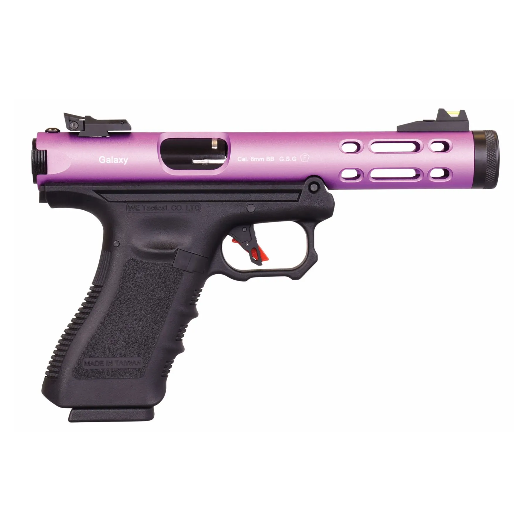 WE Galaxy Series GBB Softair Pistole, Purple