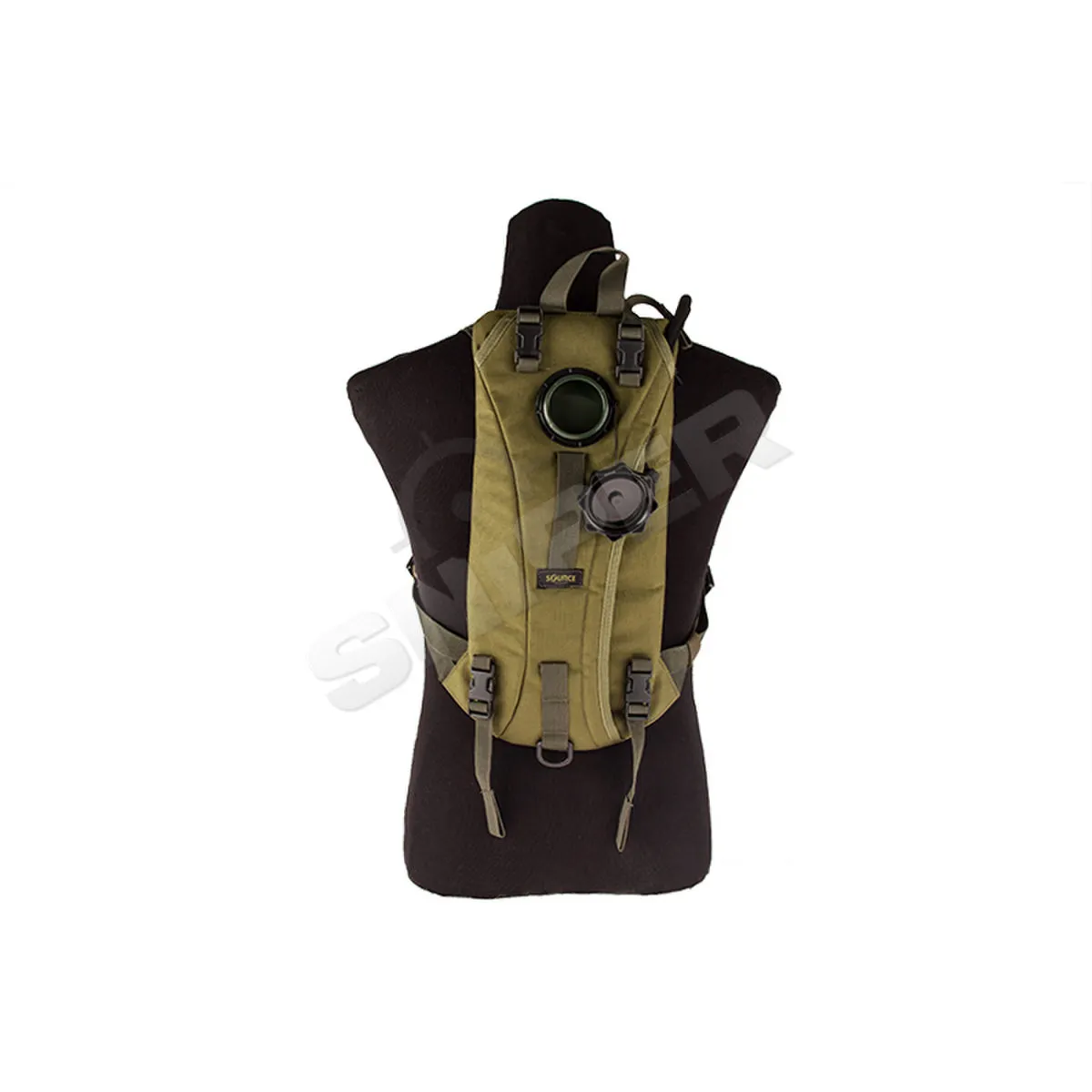 Tactical 3L Hydration Bag, Olive