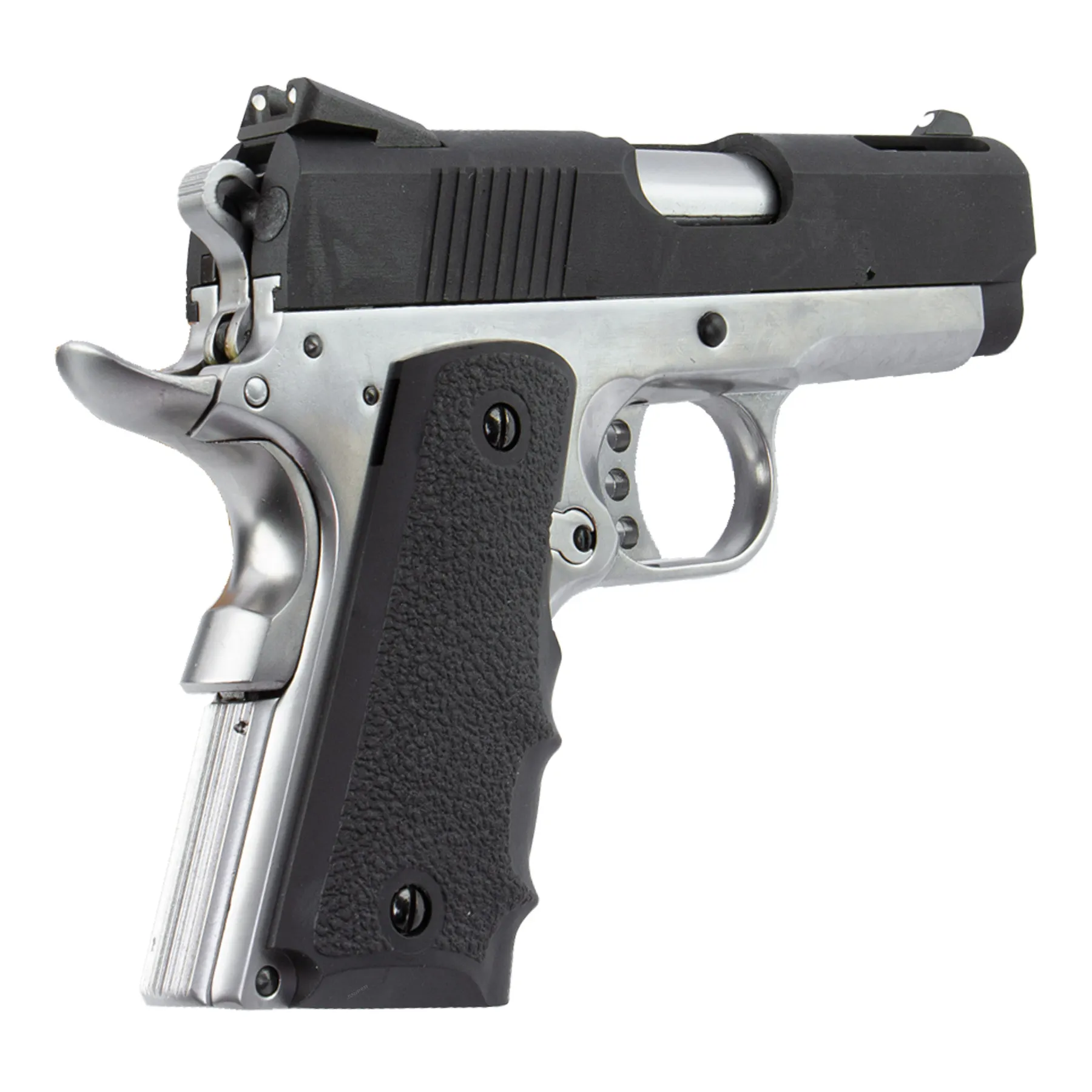 NE1004 Baby 1911, black/ chrome GBB