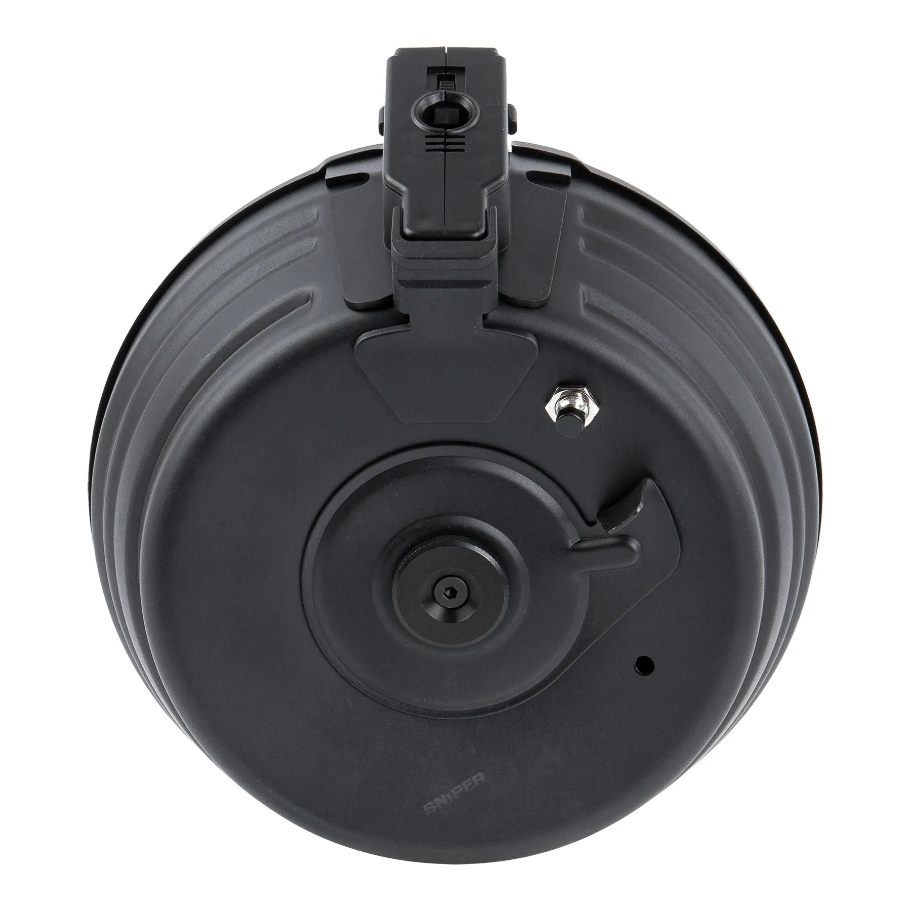 AK Electric Drum Mag, 2500rds, Black AK Electric Drum Mag, 2500rds, Black