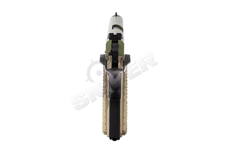Raven 1911 MEU GBB, Camo/ Green