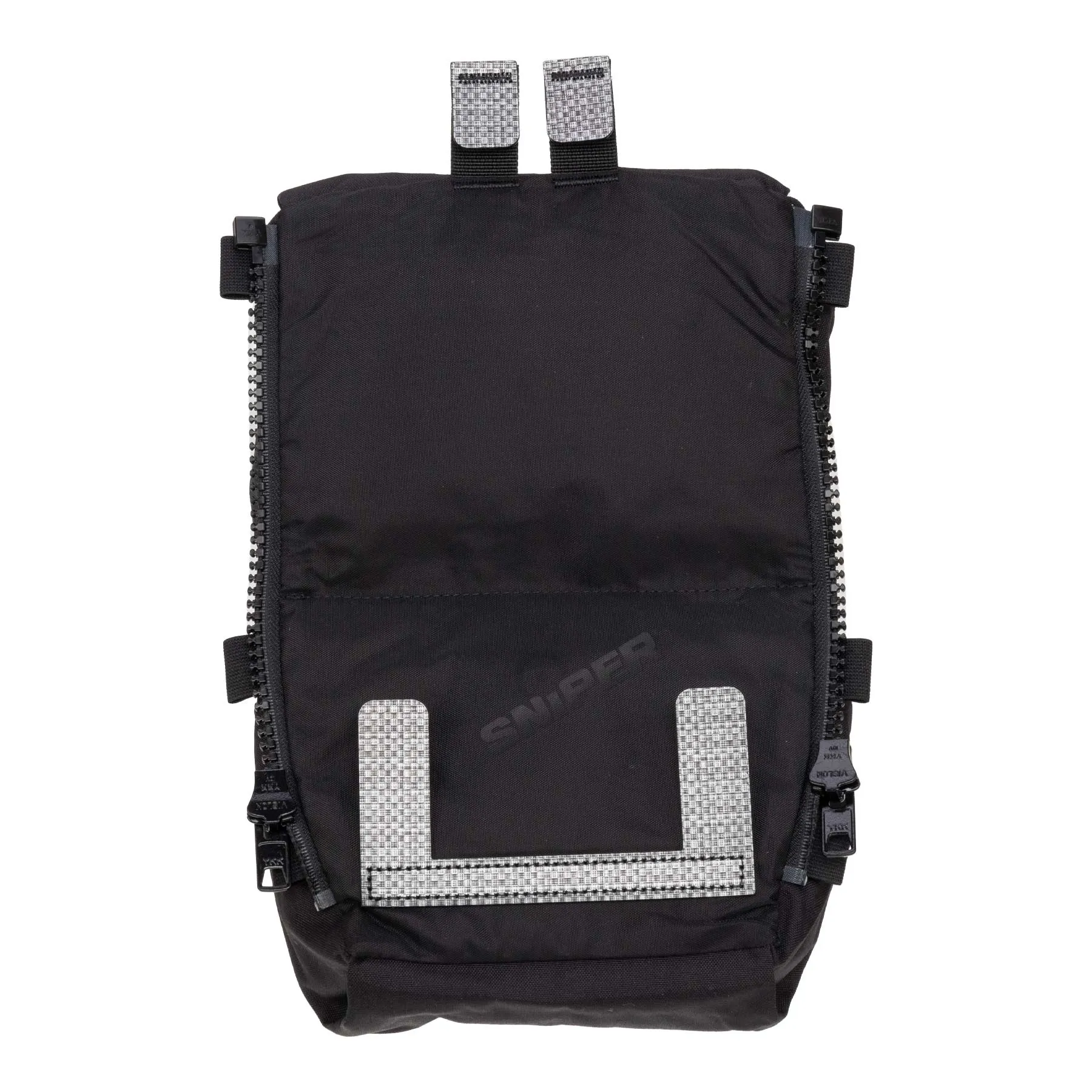 Reapo Back Panel Double Bag für Plattenträger, Black Reapo Back Panel Double Bag für Plattenträger, Black