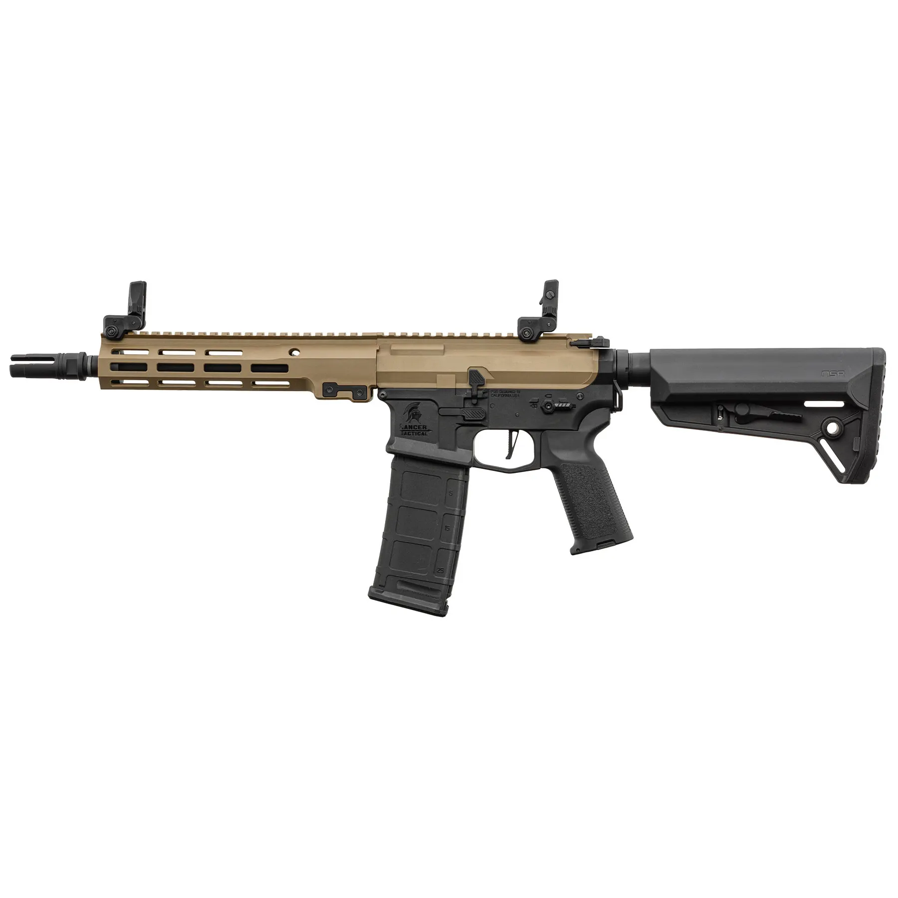 Lancer LT-44 Stalker 8" NSR w/ Nebula ETU (S)AEG, Bi-Tone