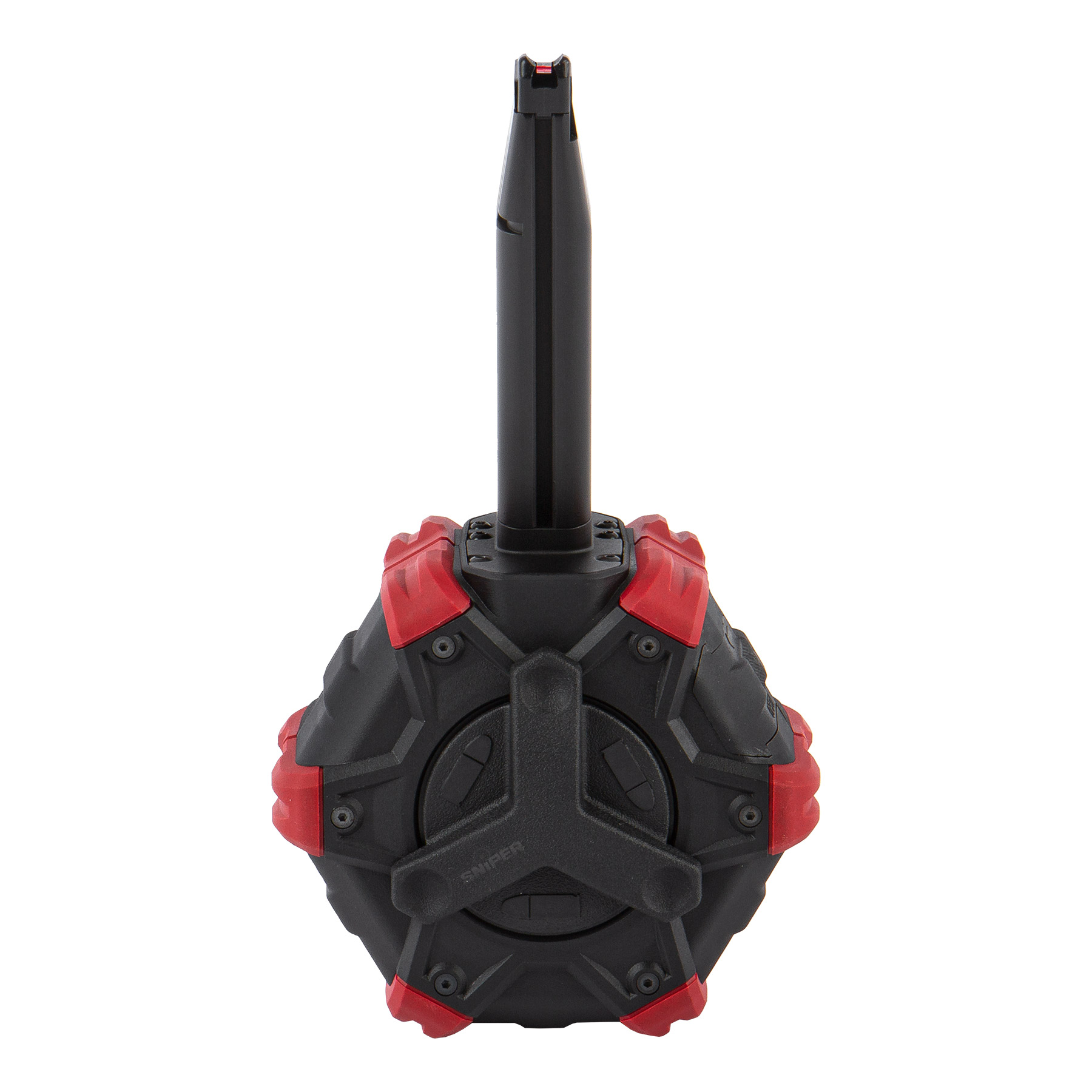 Hi Capa Drum Mag GBB, 350rds., black / red