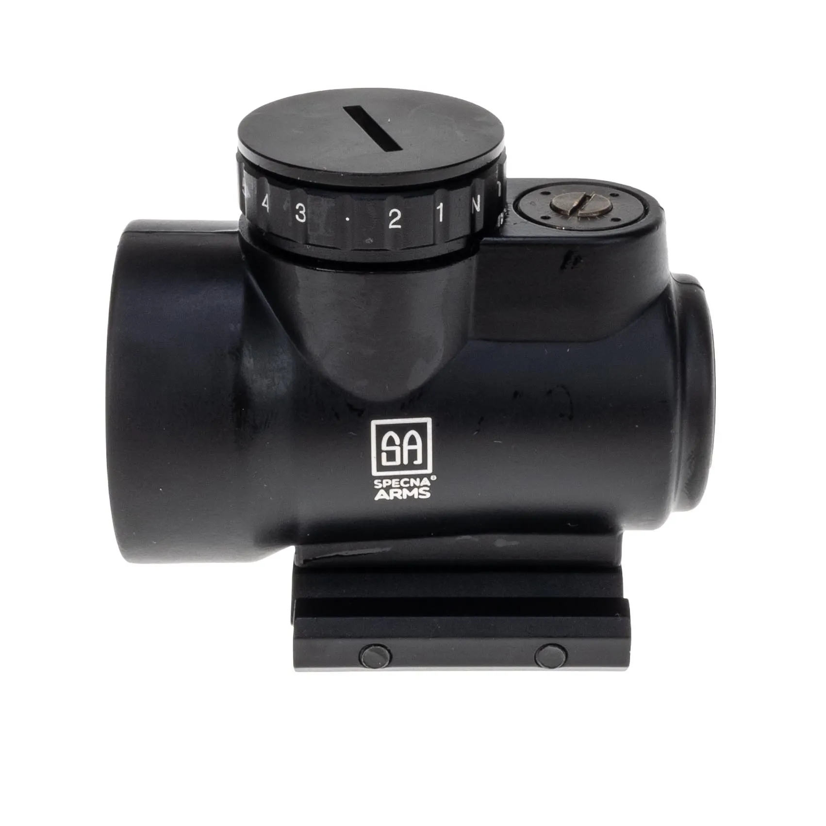 Specna Arms CORE Focus Red Dot Sight w/ QD High Mount, Black