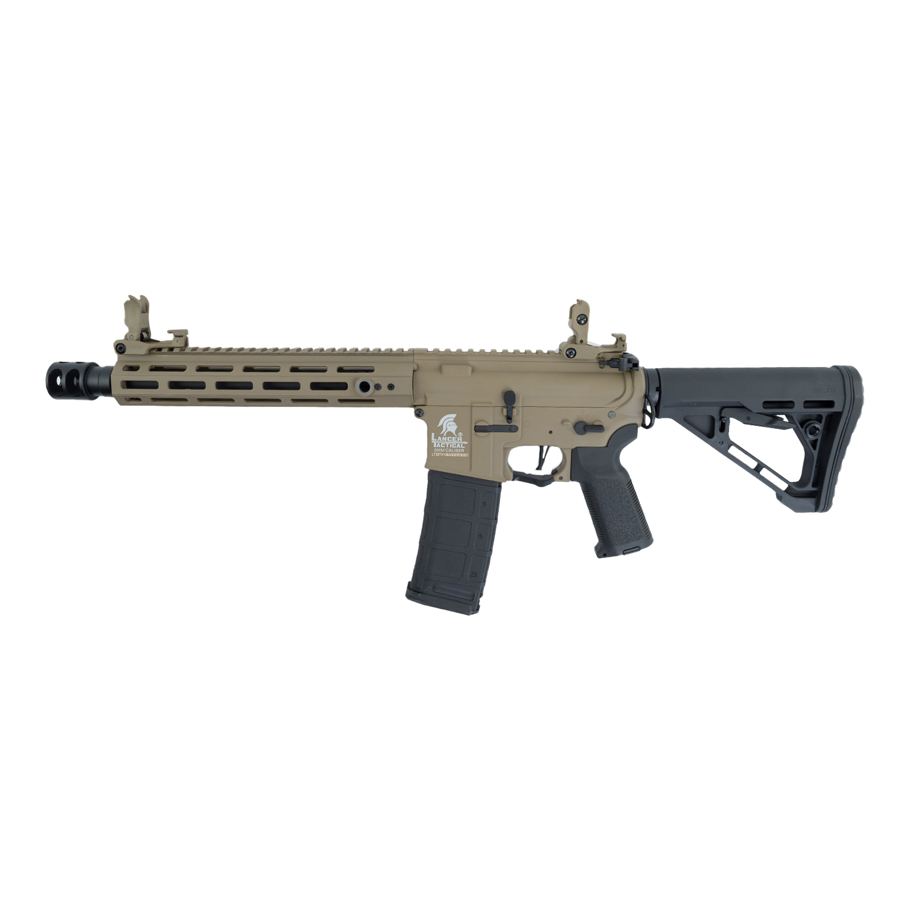 Einsteiger Set #2 - Lancer LT-32 Sparta Gen 3 w/ Nebula ETU (S)AEG, Dualtone