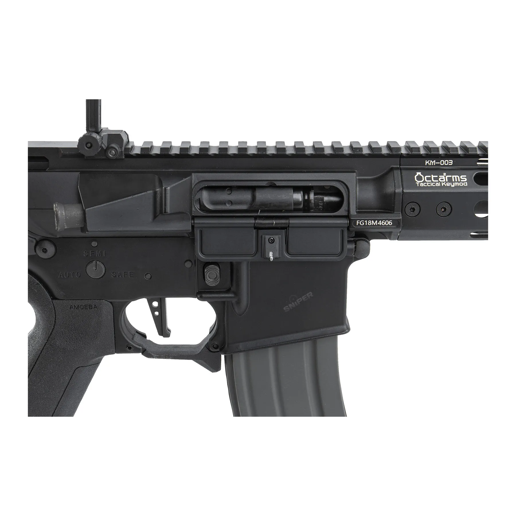 Amoeba Octa²rms M4-KM12 E-System Black, (S)AEG