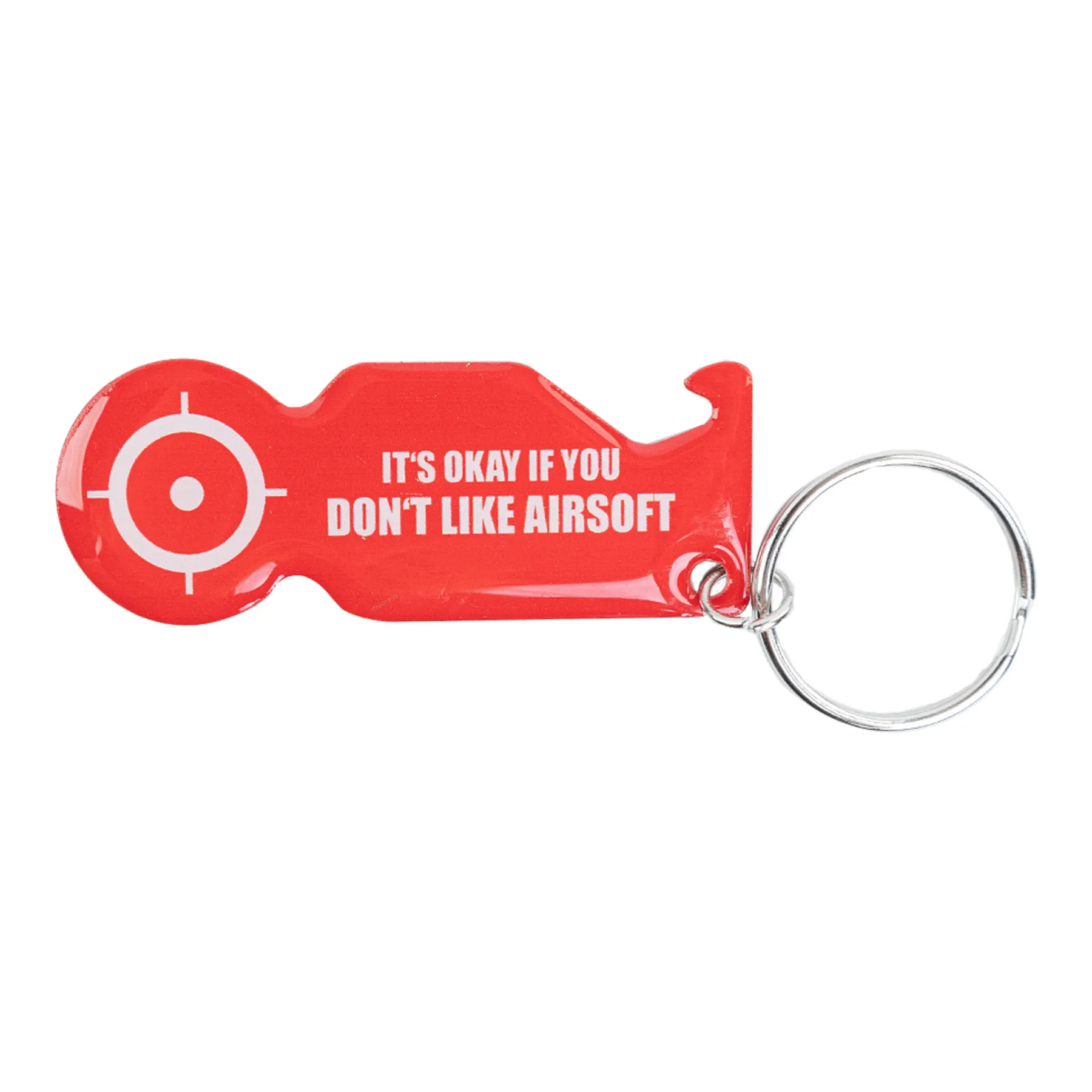 Sniper-AS Einkaufswagenlöser & Flaschenöffner, Red Sniper-AS Einkaufswagenlöser & Flaschenöffner, Red