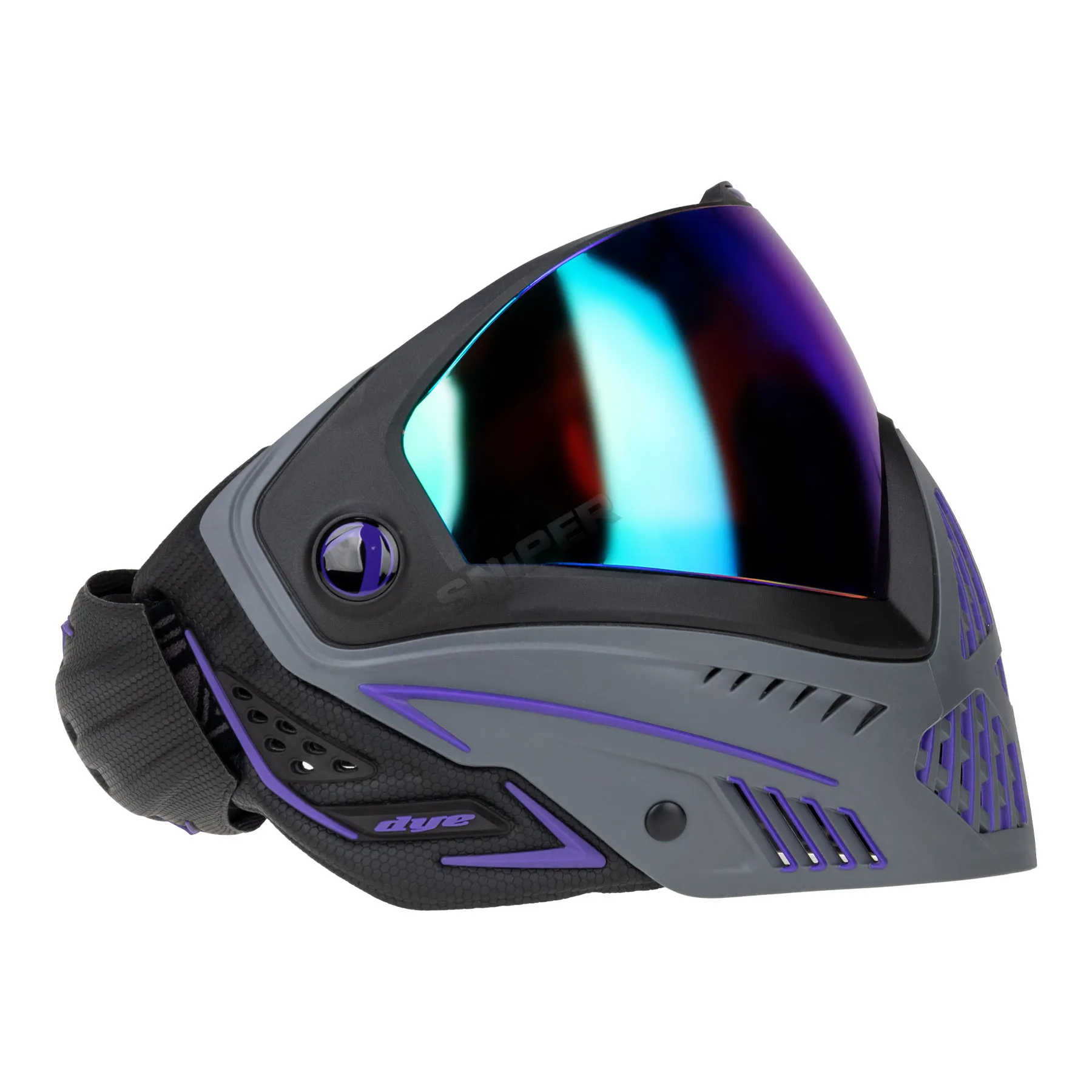 DYE I5 Barney Goggles, Purple/Grey/Black Mask