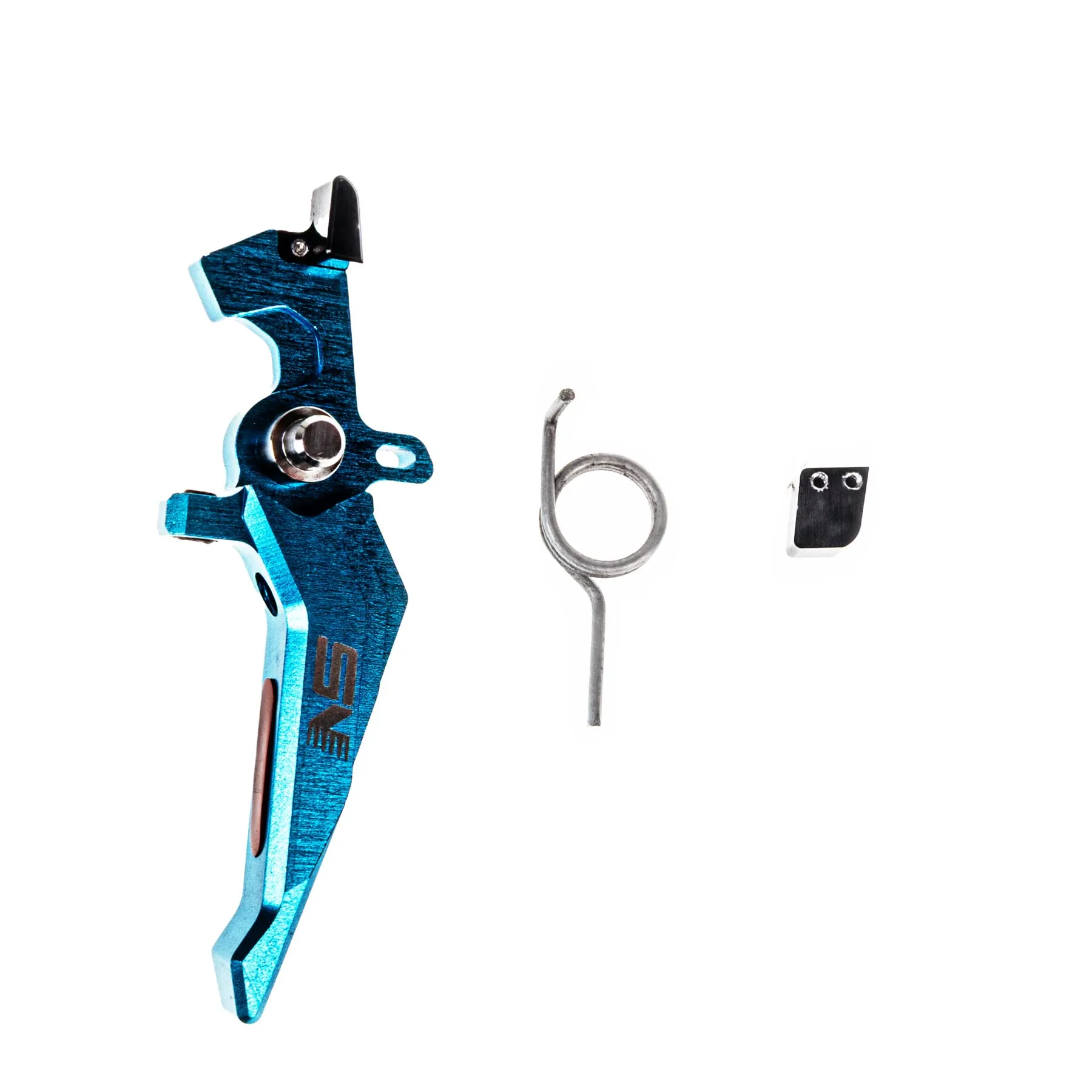 CNC Aluminum Adjustable Trigger Style B, Blue CNC Aluminum Adjustable Trigger Style B, Blue