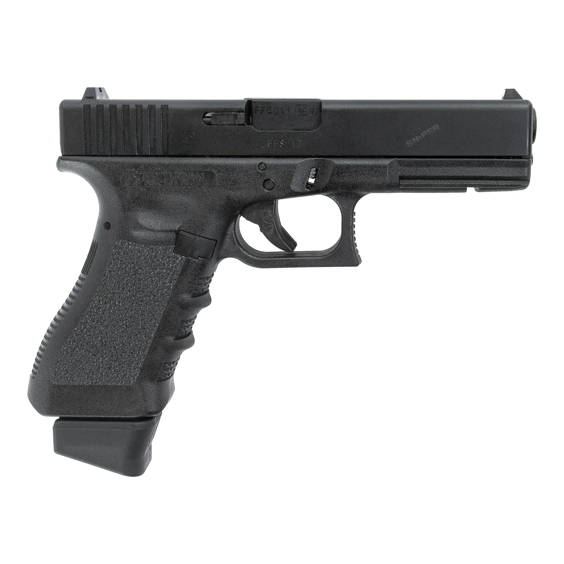 Glock 17 Gen 3 Deluxe CO2 GBB Softair Pistole