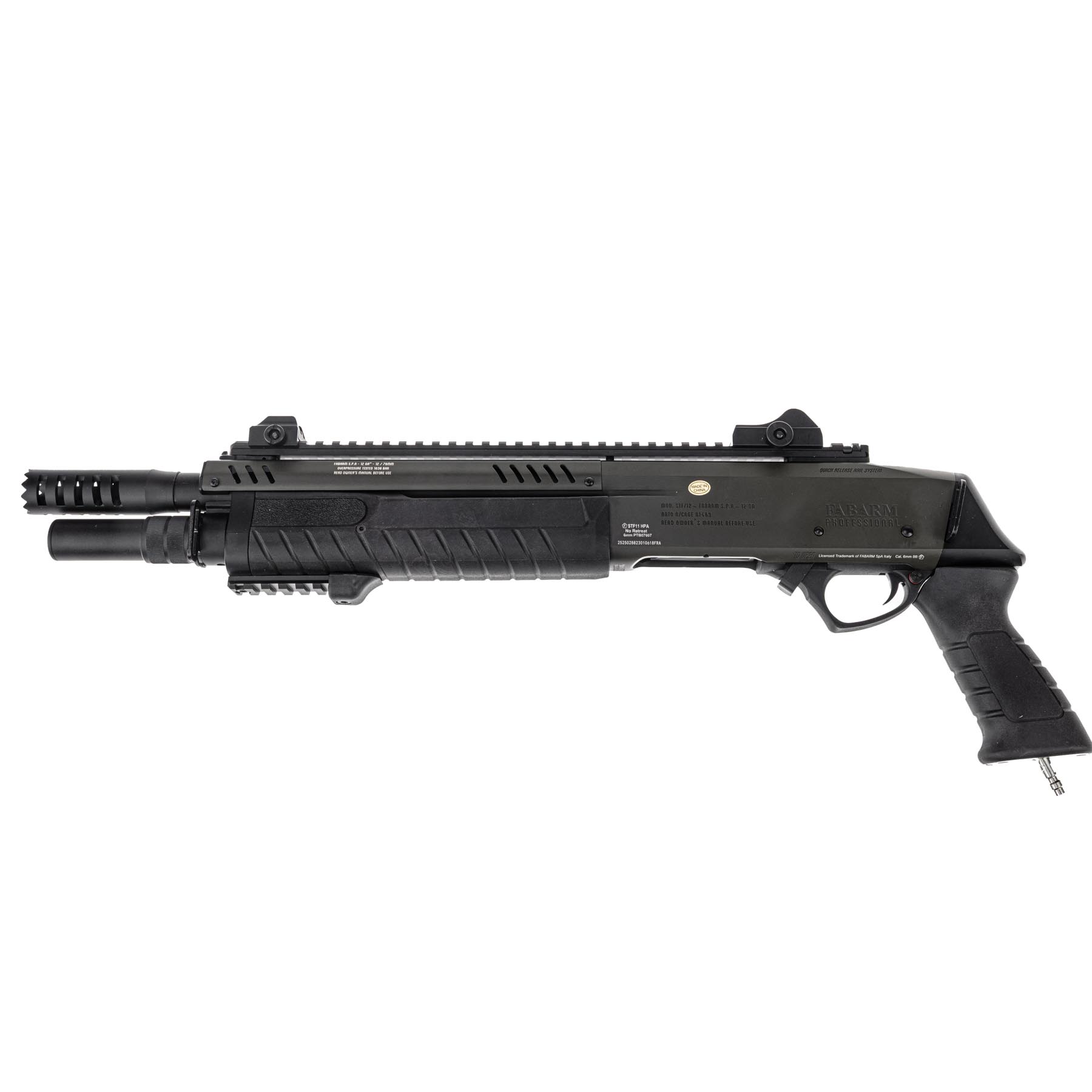Fabarm STF12 Short 11" HPA Pumpgun, Green