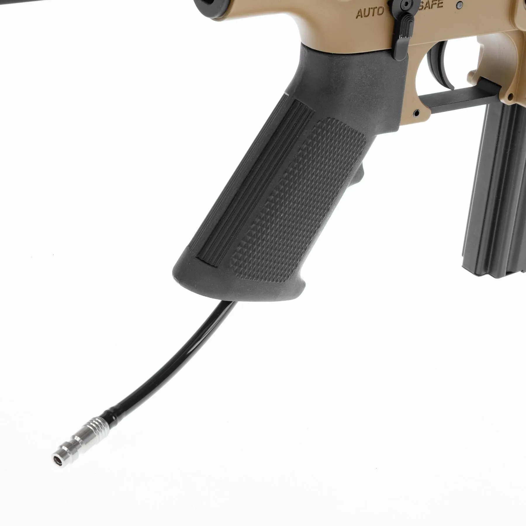 HPA Deal #1 - SAC x Wolverine SA-E35 DMR Rifle HPA, Tan SAC x Wolverine SA-E35 DMR Rifle HPA, Tan