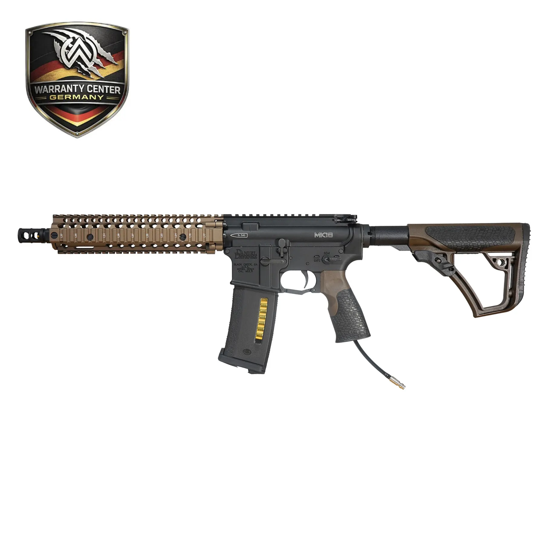 Pre-Order - MTW XB Daniel Defense RIS II, Milspec Brown