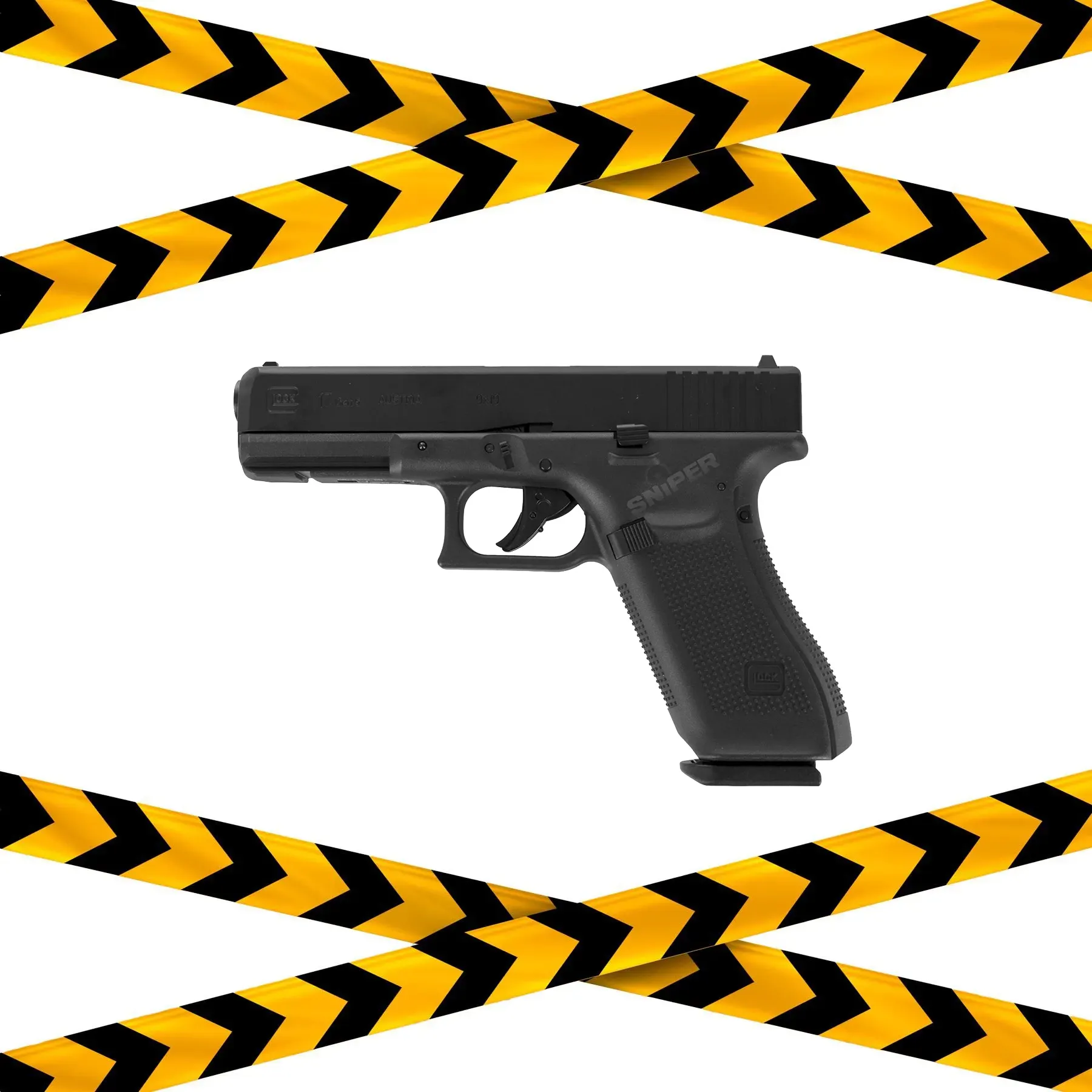 B-Ware Glock 17 Gen 5 CO2 Softair Pistole