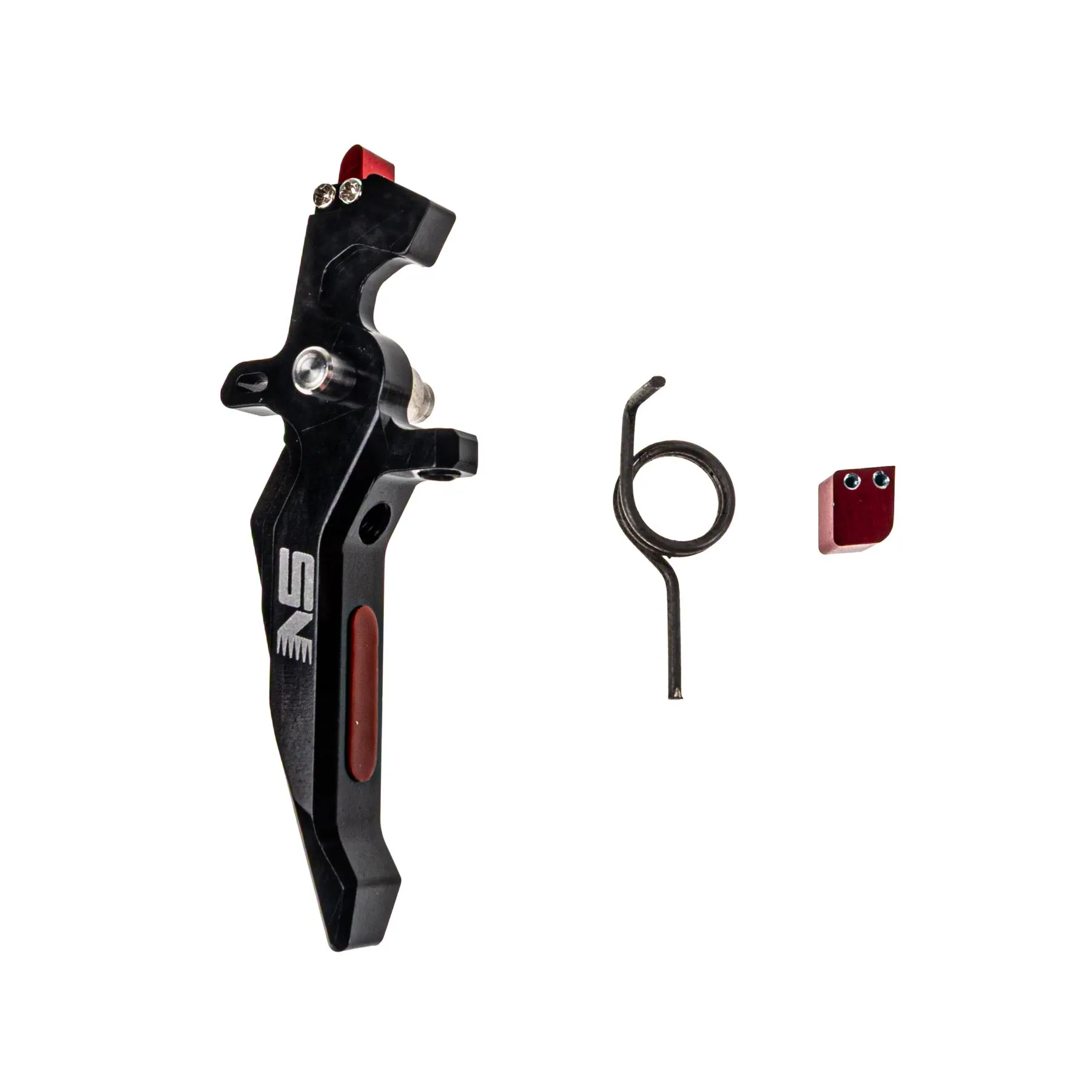 CNC Aluminum Adjustable Trigger Style B, Black CNC Aluminum Adjustable Trigger Style B, Black