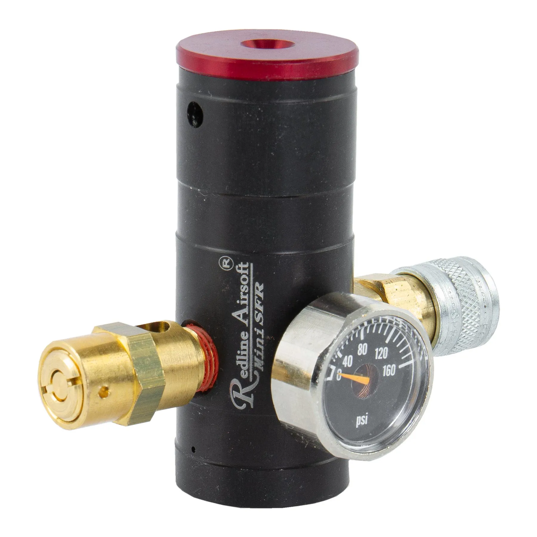 Redline Mini SFR HPA Regulator w/ Hose Redline Mini SFR HPA Regulator w/ Hose