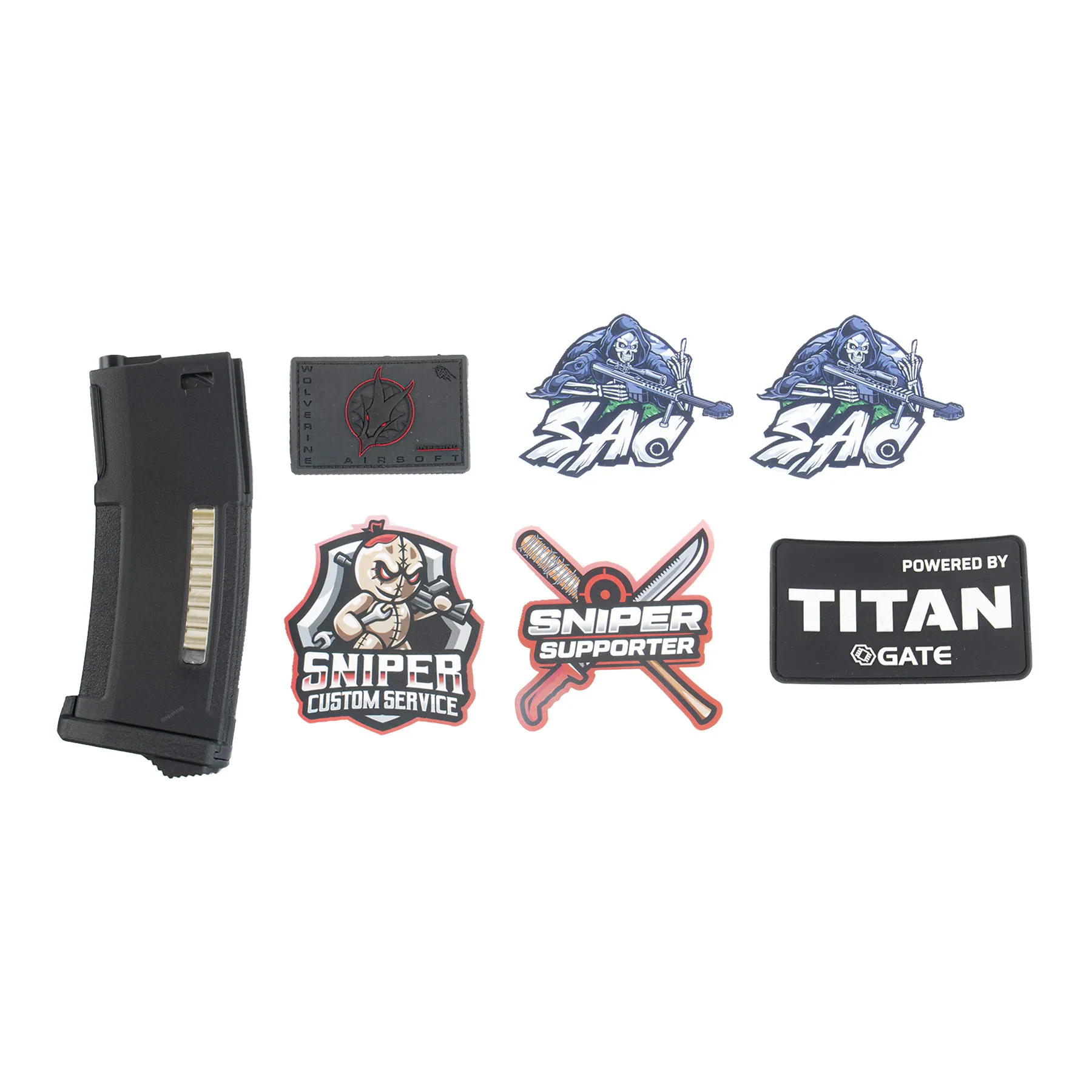 SAC Custom x Bolt B4 Sopmod, Black SAC Custom x Bolt B4 Sopmod, Black