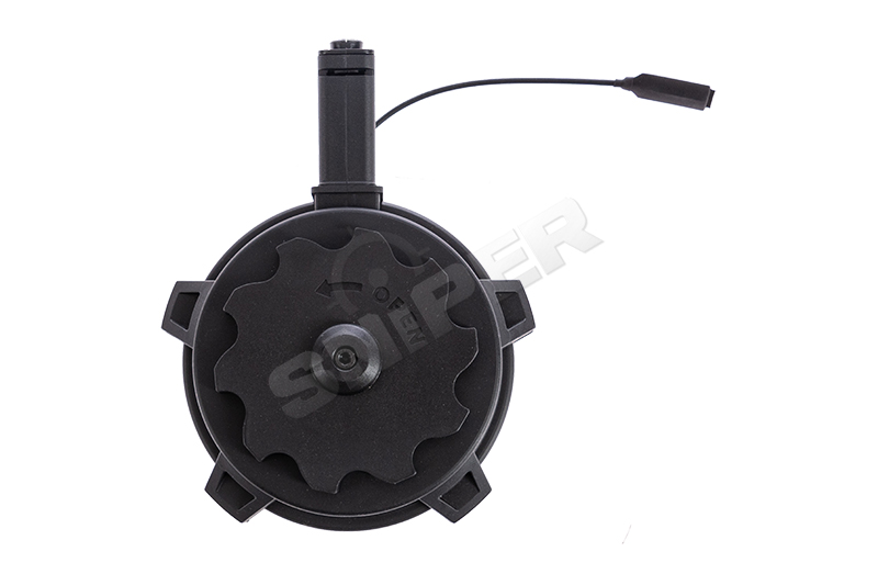 M4 / M16 Auto Winding Attack Drum Mag, Black