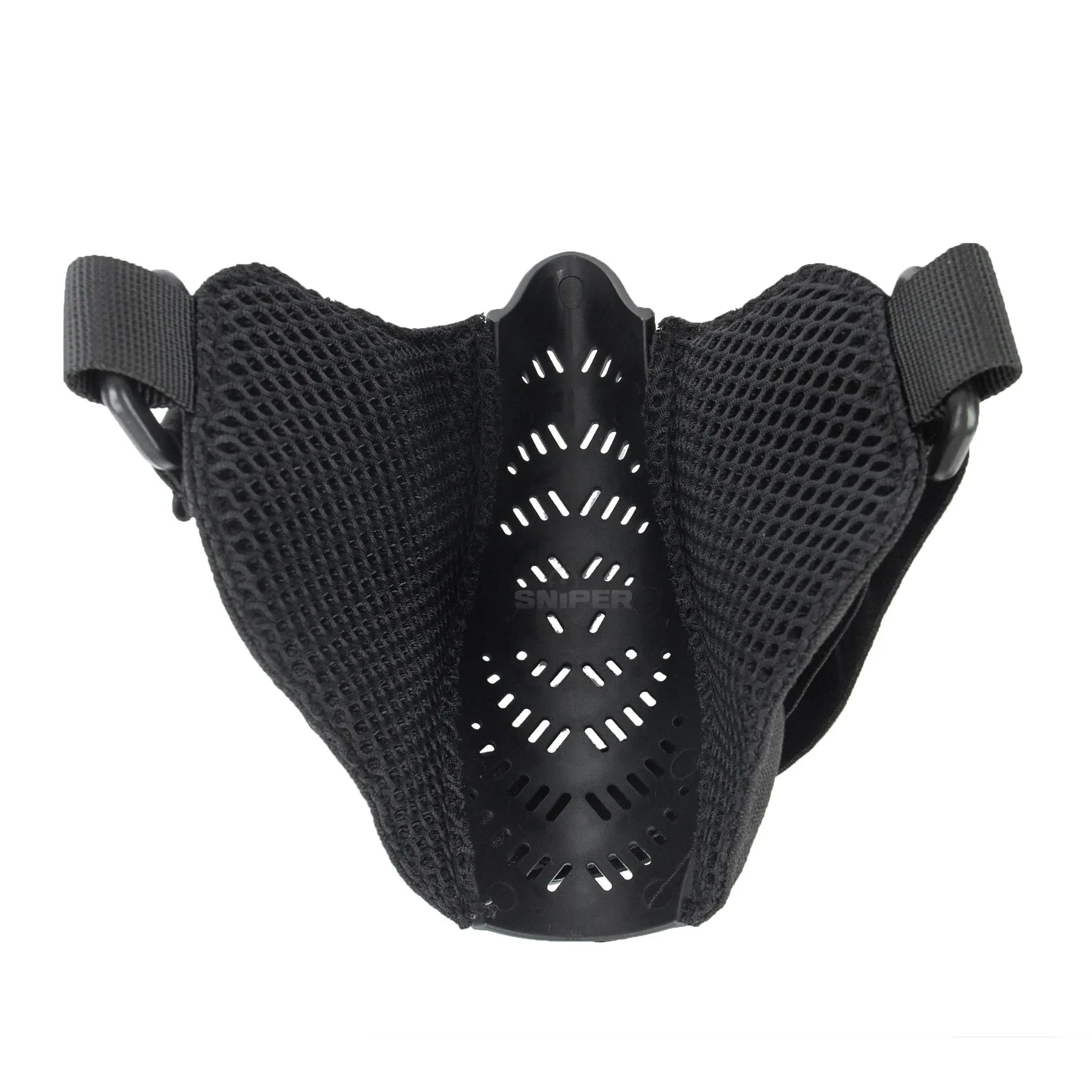 Half Face Mask V7, Black Half Face Mask V7, Black