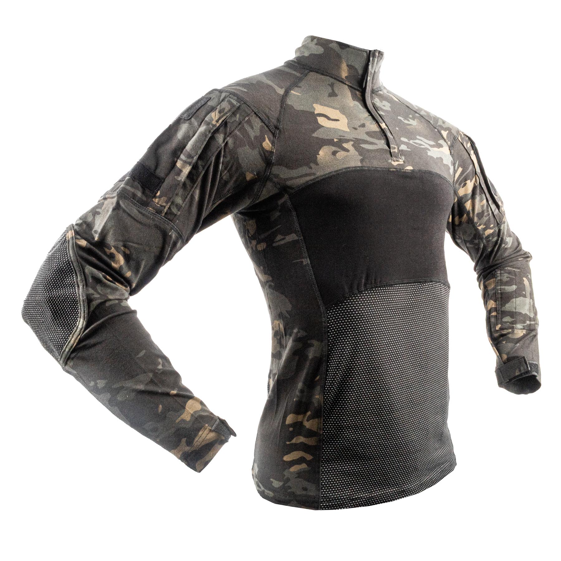 Reapo Gen.II Tactical Combat Shirt, Black Camo
