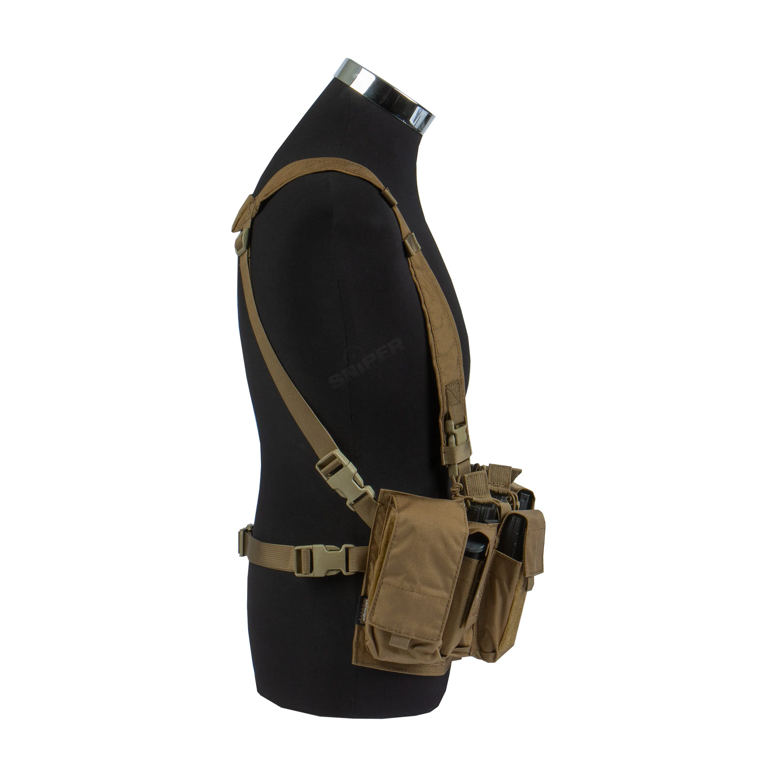 UW Gen IV Tactical Chest Rig, Coyote Brown