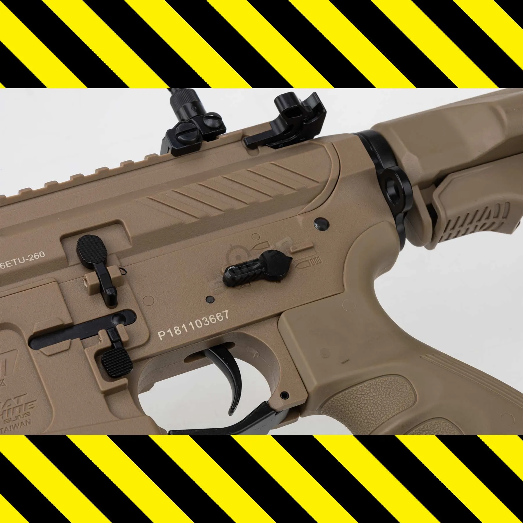 B-Ware CM16 SRL ETU Tan, (S)AEG B-Ware CM16 SRL ETU Tan, (S)AEG