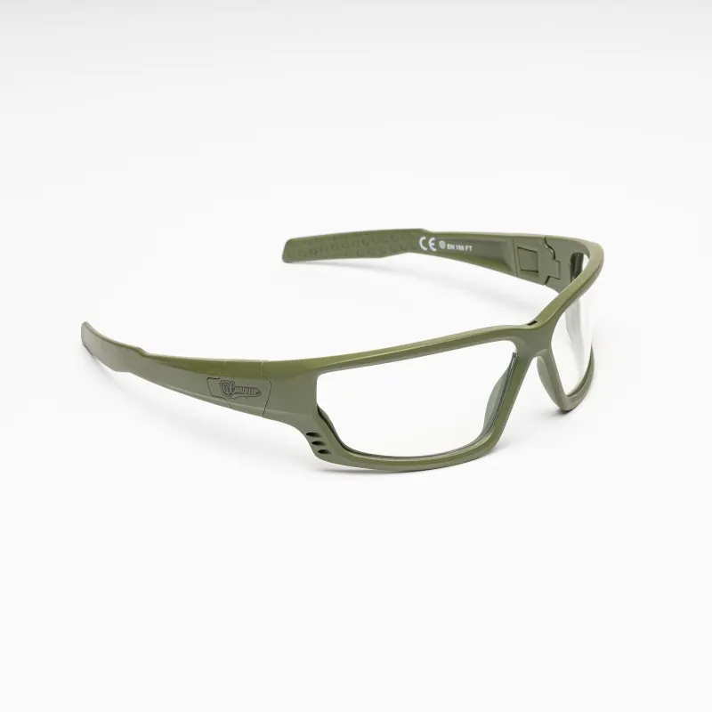 Conquer ZYPHER Safety Goggles, Ranger Green