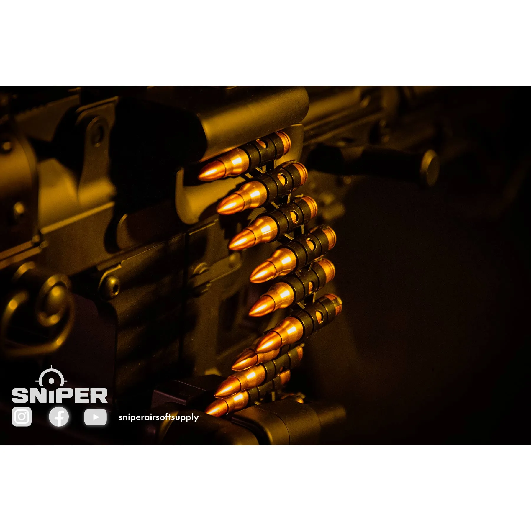 Golden Eagle MCR LMG mit Drum Mag, (S)AEG