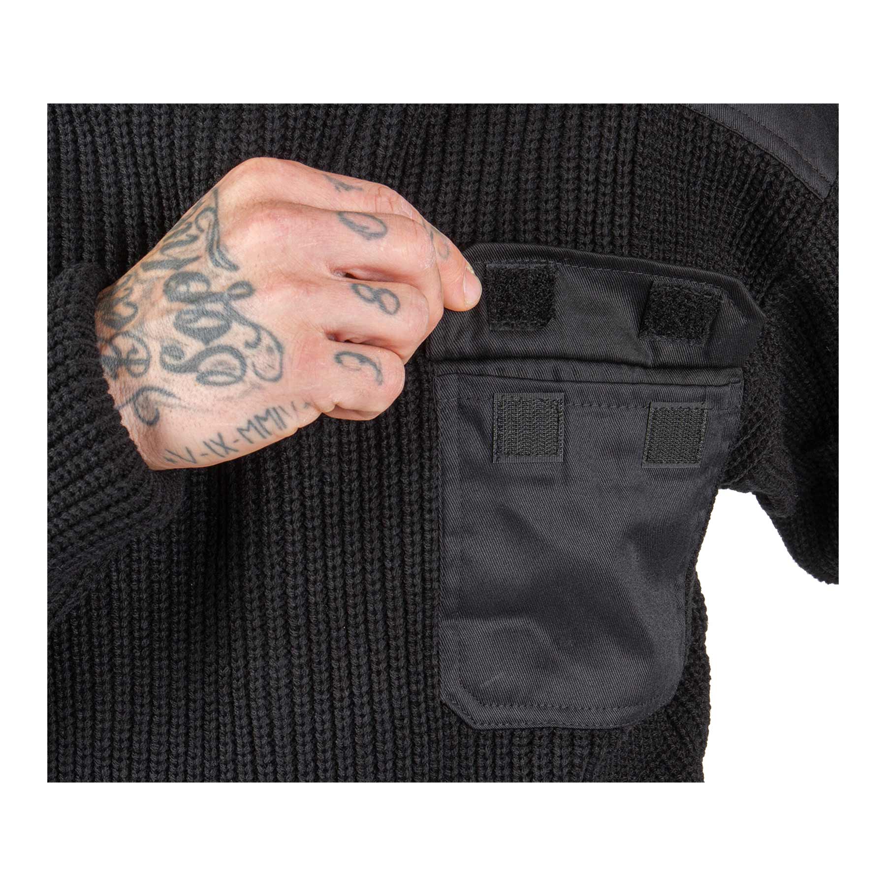 Fostex Nato Pullover acrylic, black