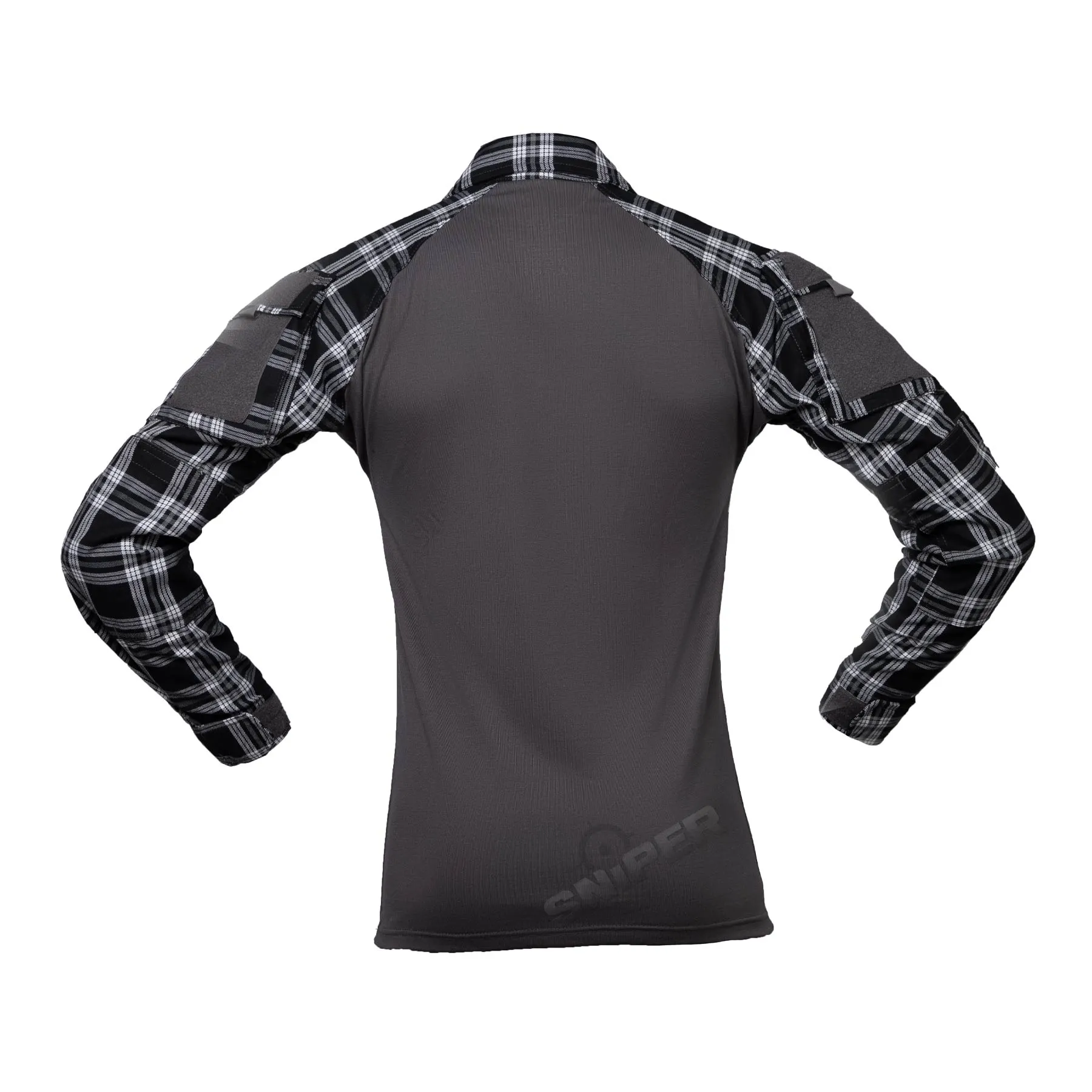 Invader Gear Flannel Combat Shirt, Black