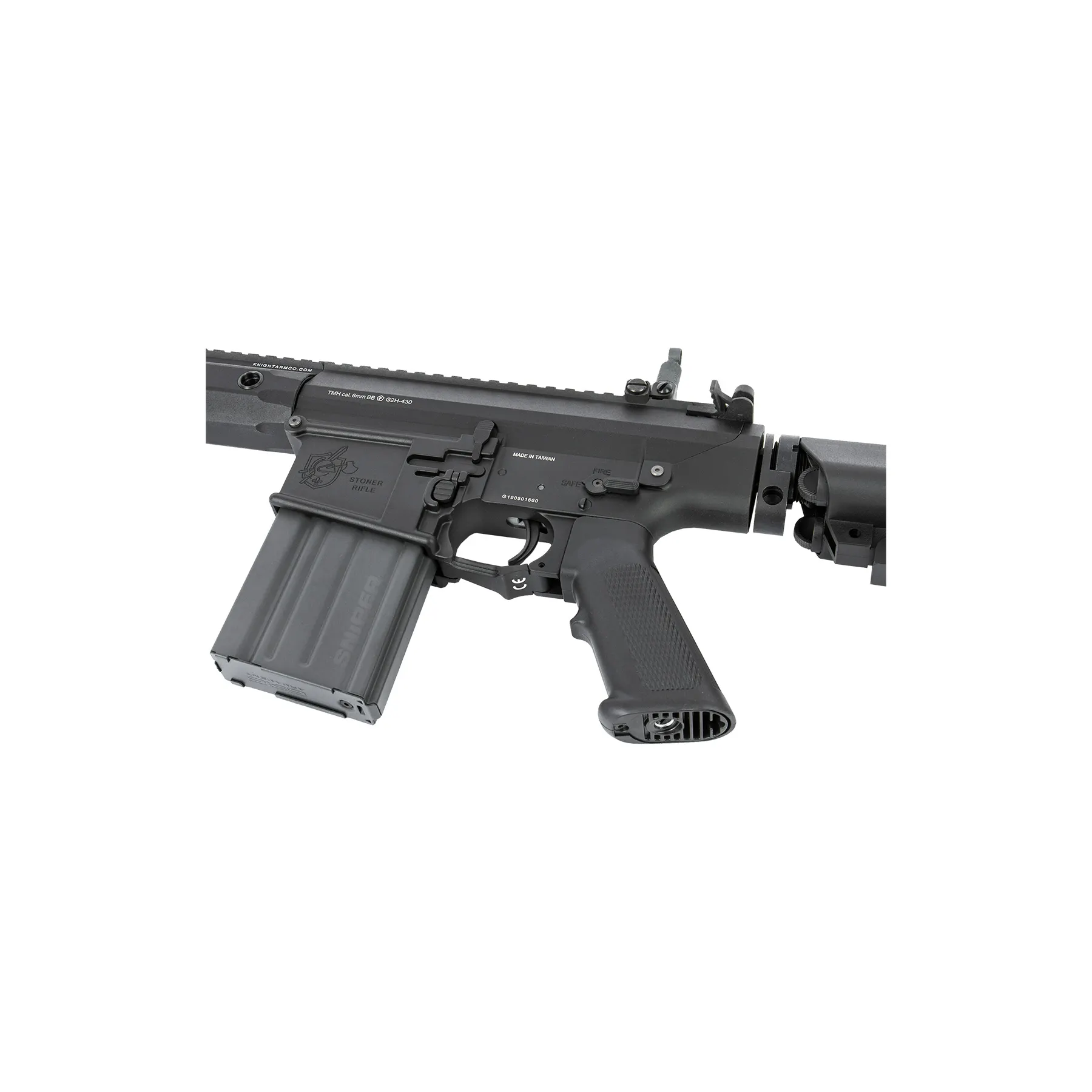 Knights Armament SR25 E2 APC M-LOK Black, (S)AEG Knights Armament SR25 E2 APC M-LOK Black, (S)AEG