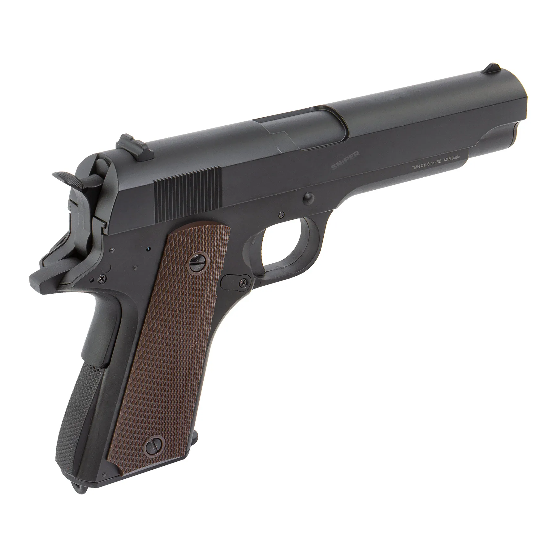 CM123 M1911 AEP, < 0,5 Joule, Black